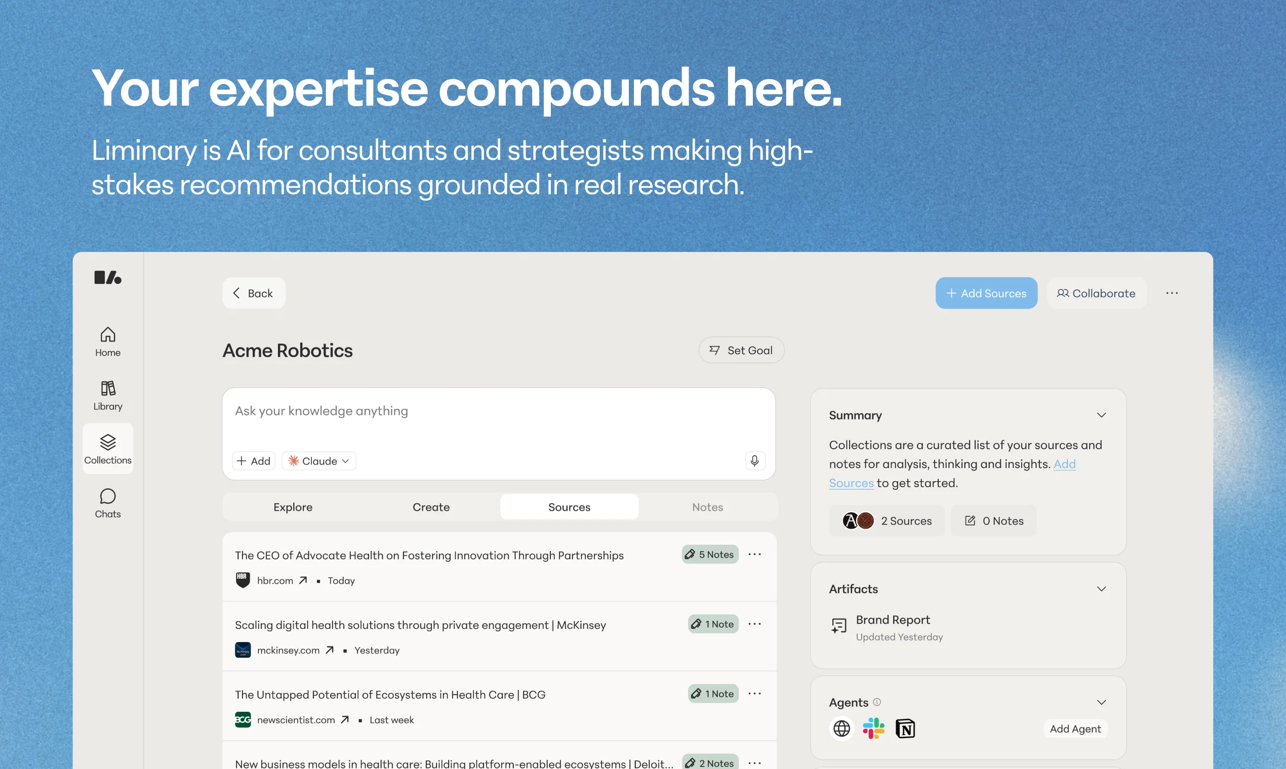 Liminary website