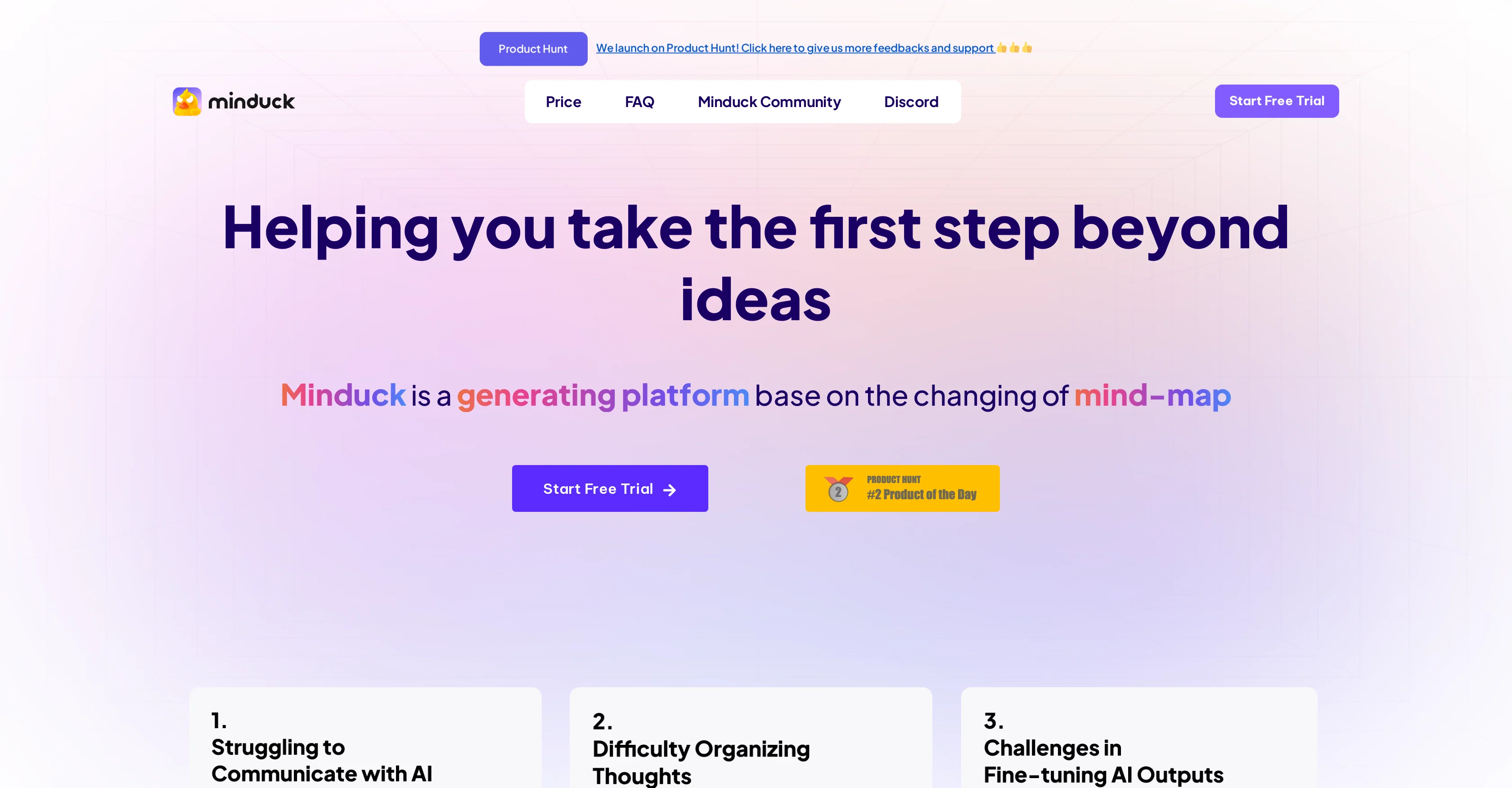Minduck website