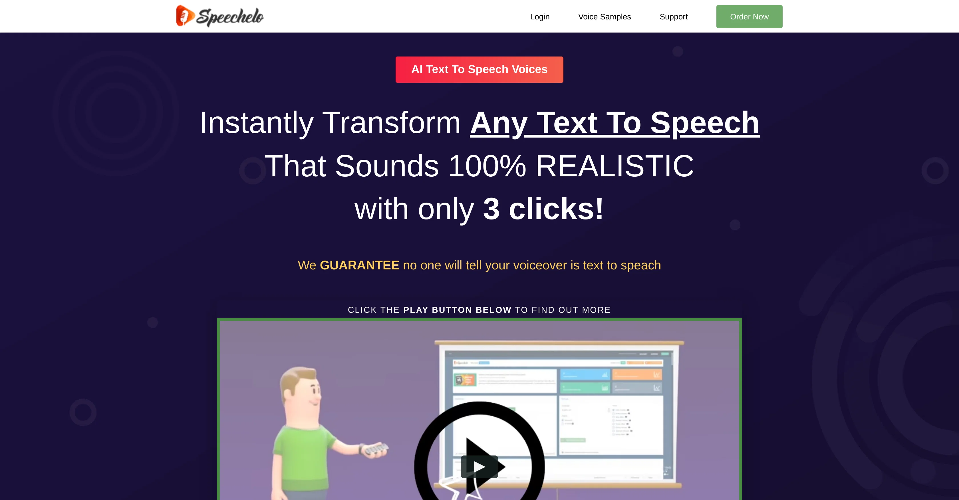 Speechelo website