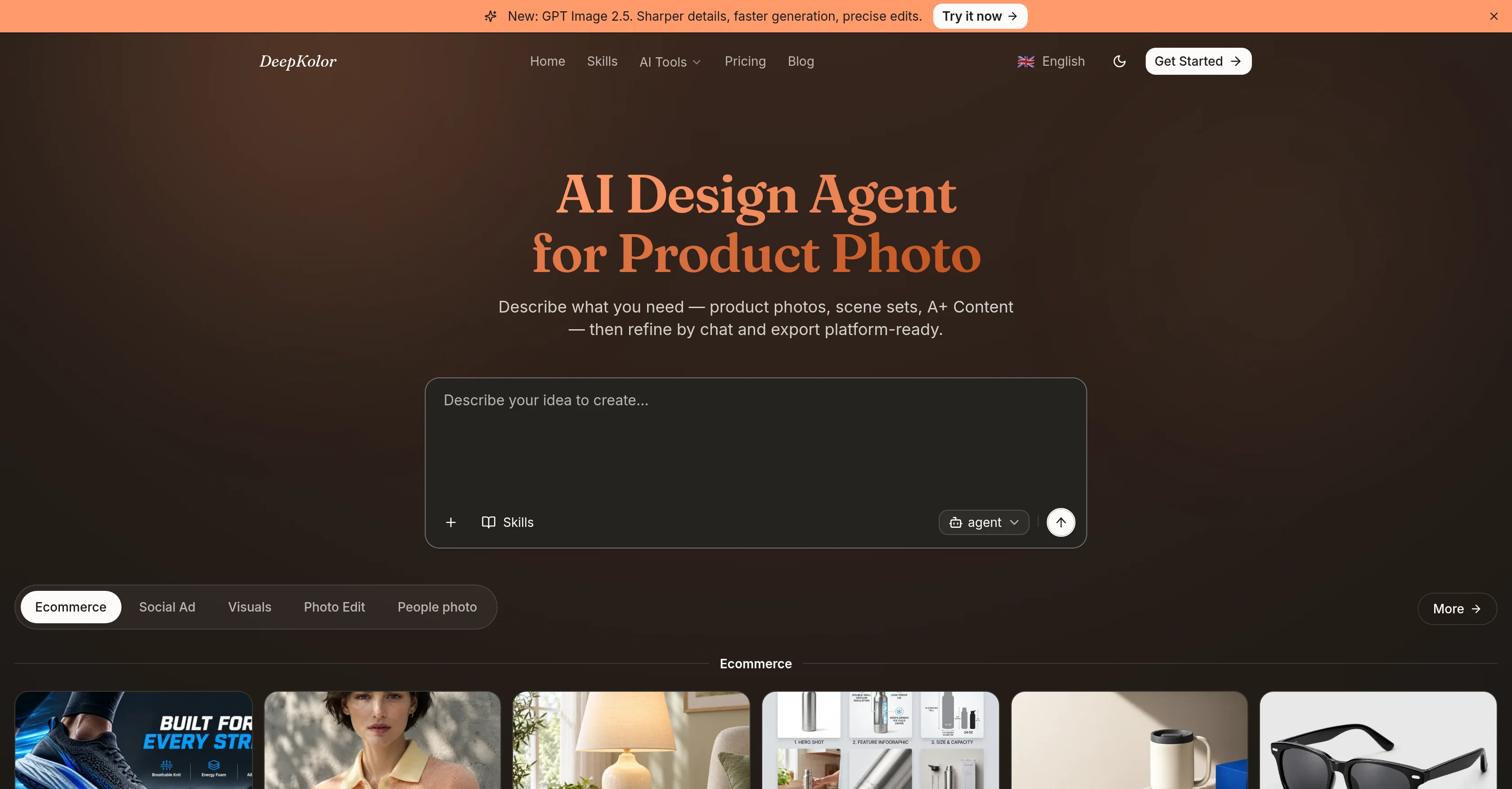 Kolors AI website