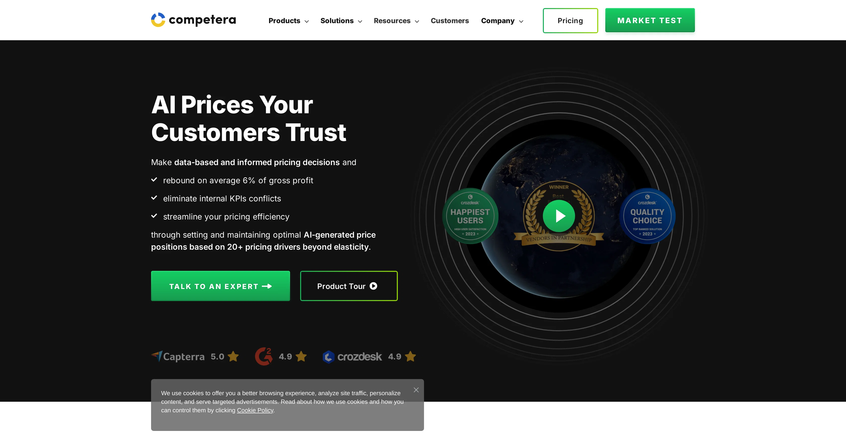 Competera website
