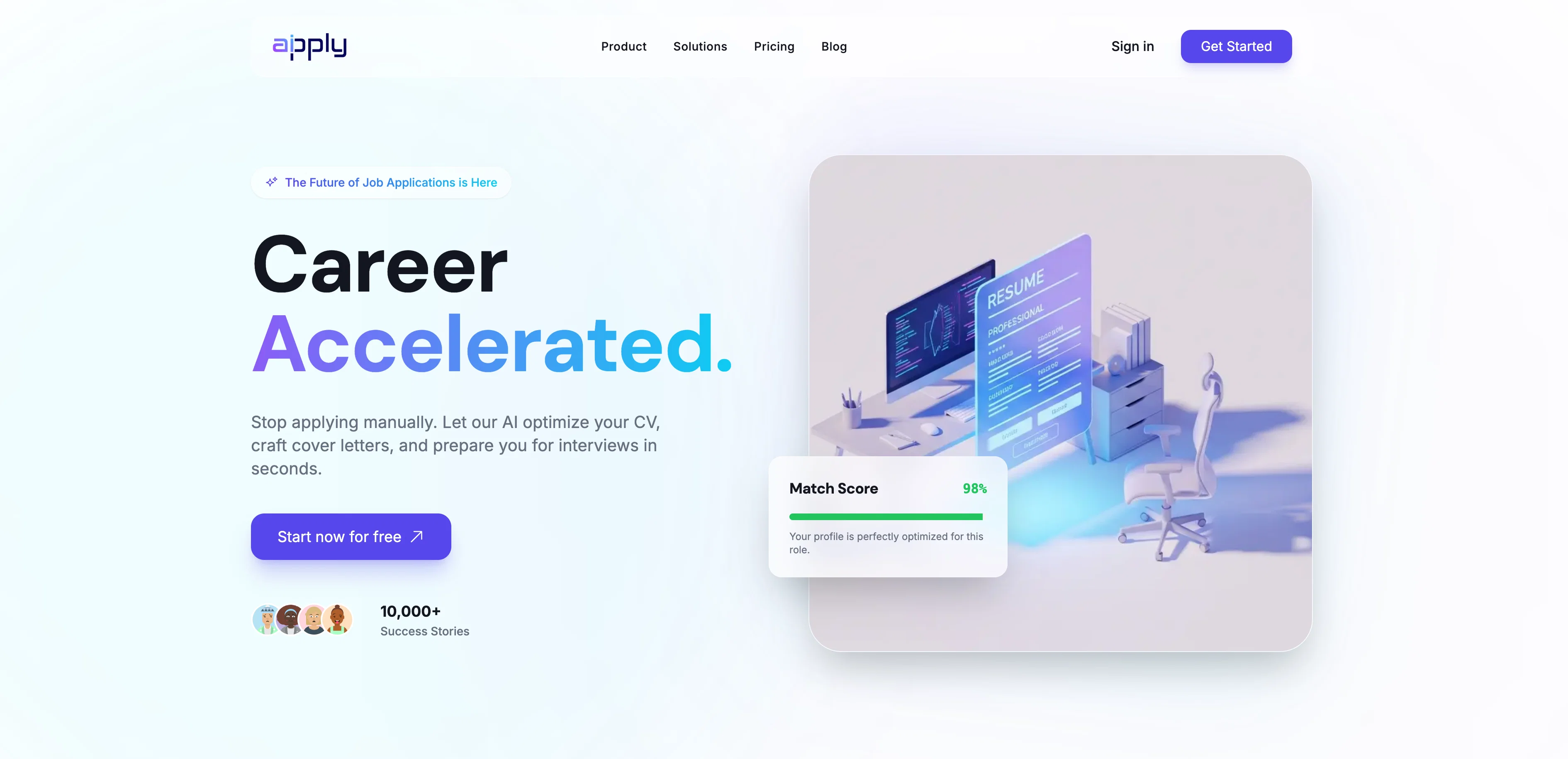 Apply AI website