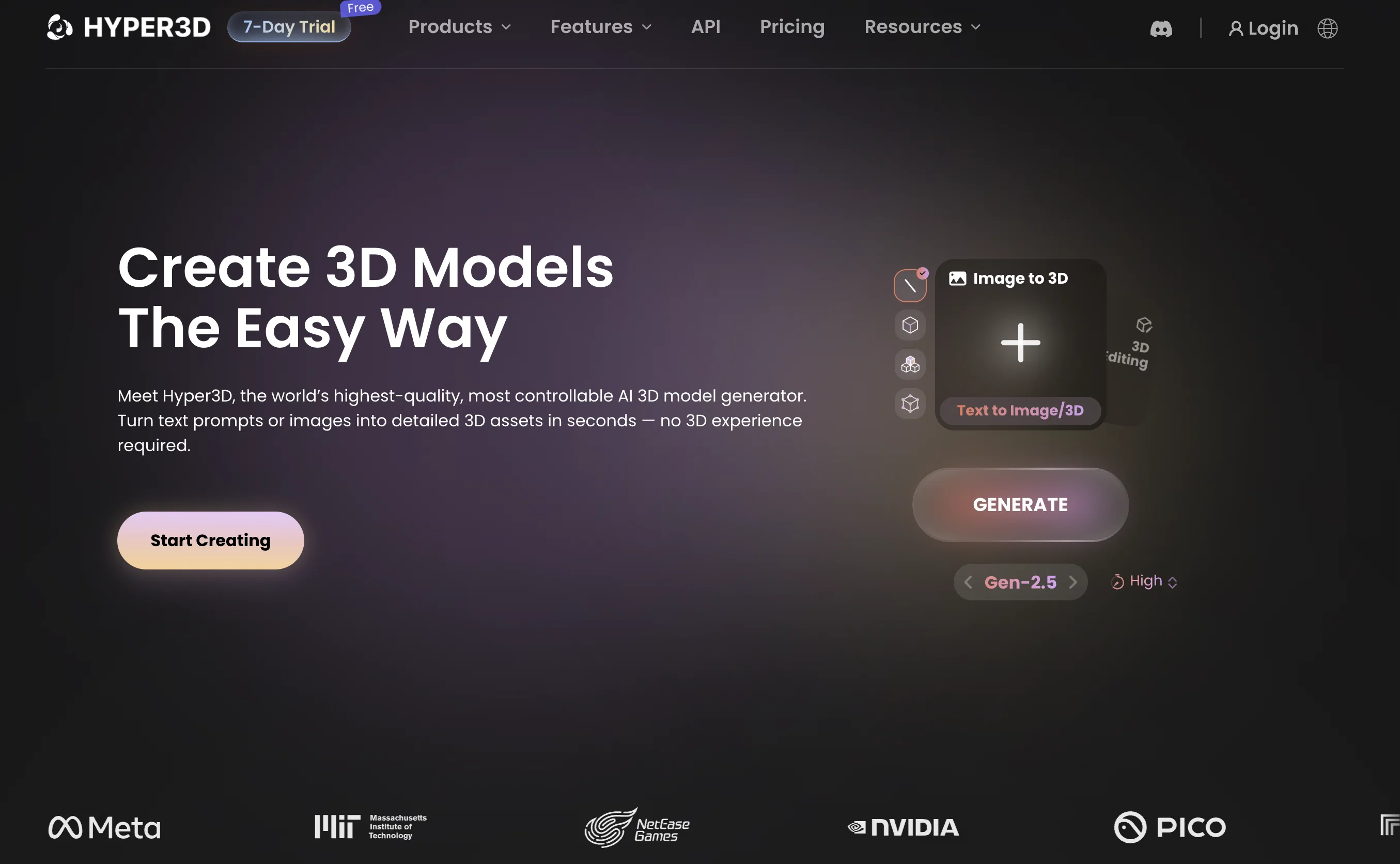 Hyper3D website
