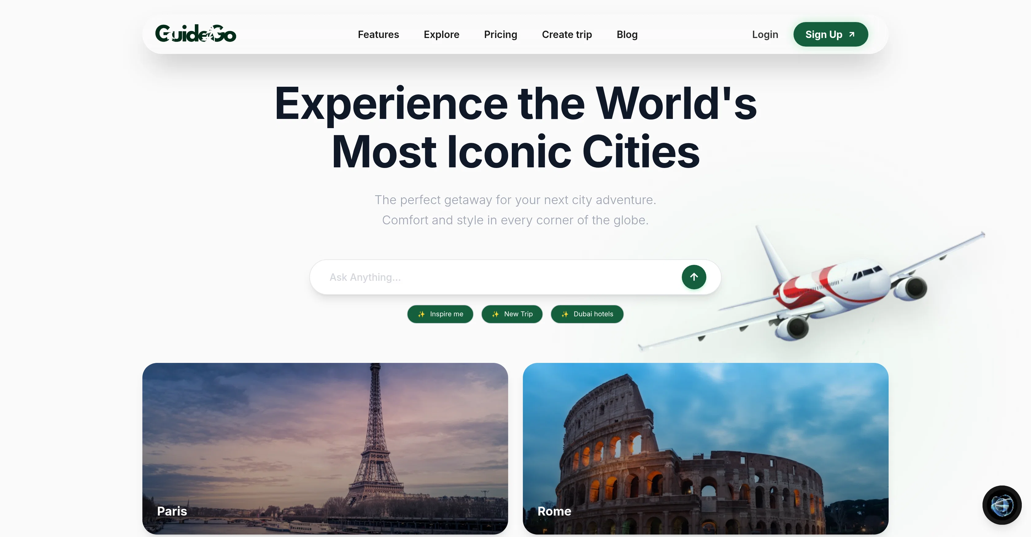 GuideGo website