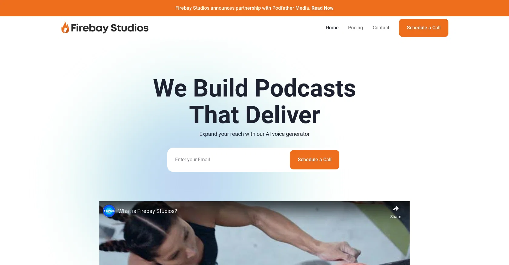 FirebayStudios website