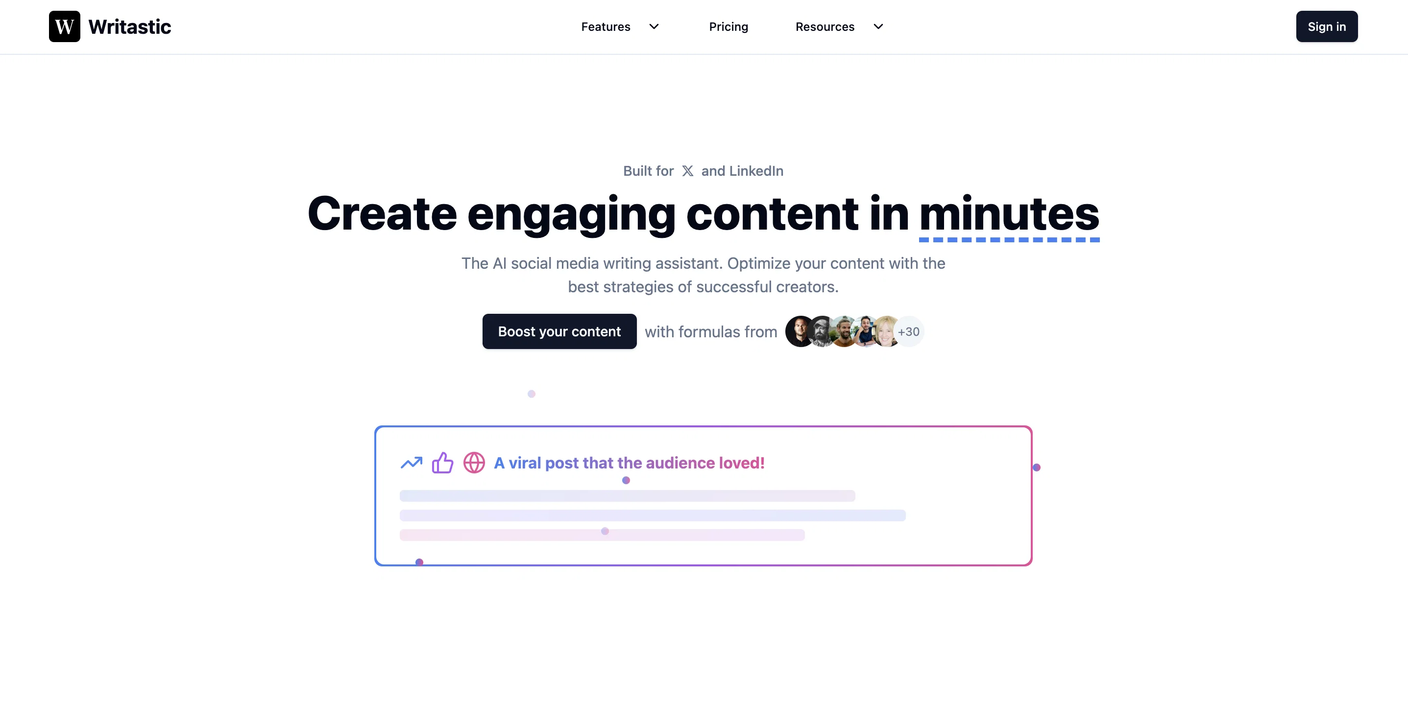 Writastic website