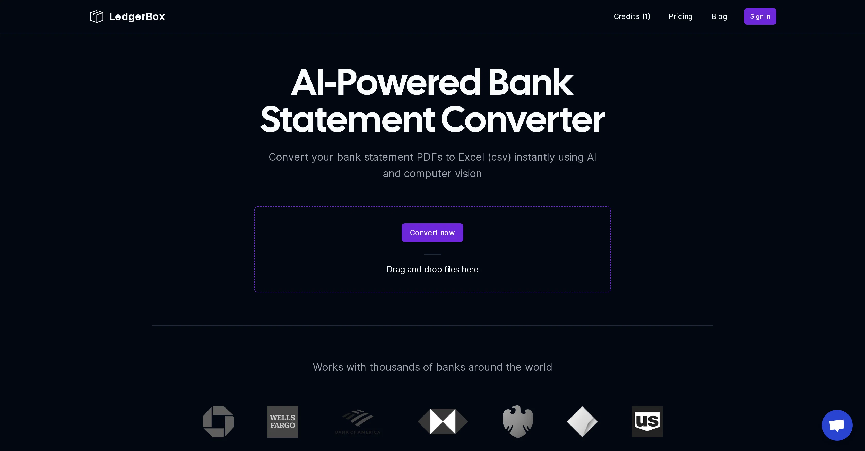 LedgerBox website