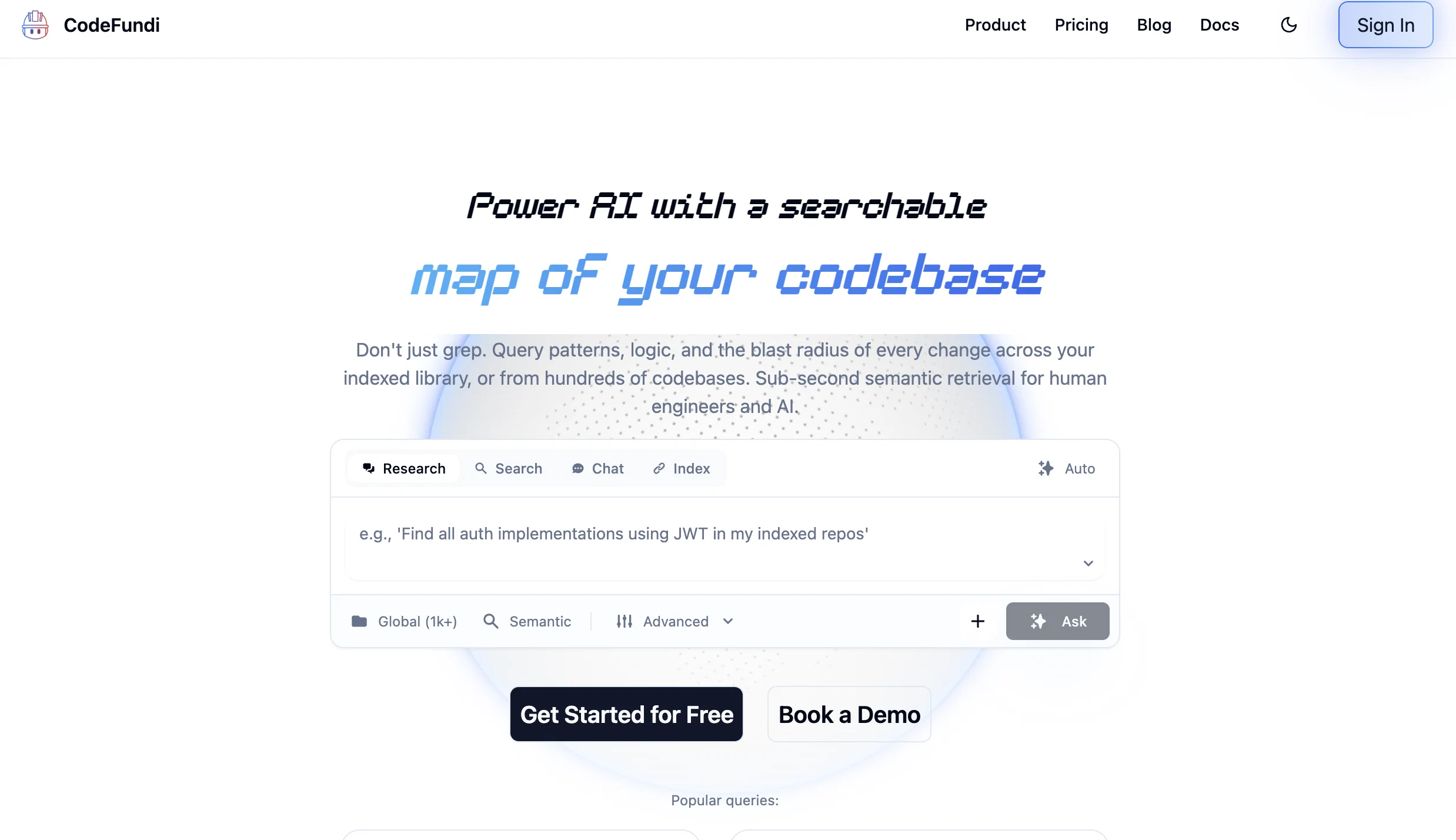 Code Fundi website