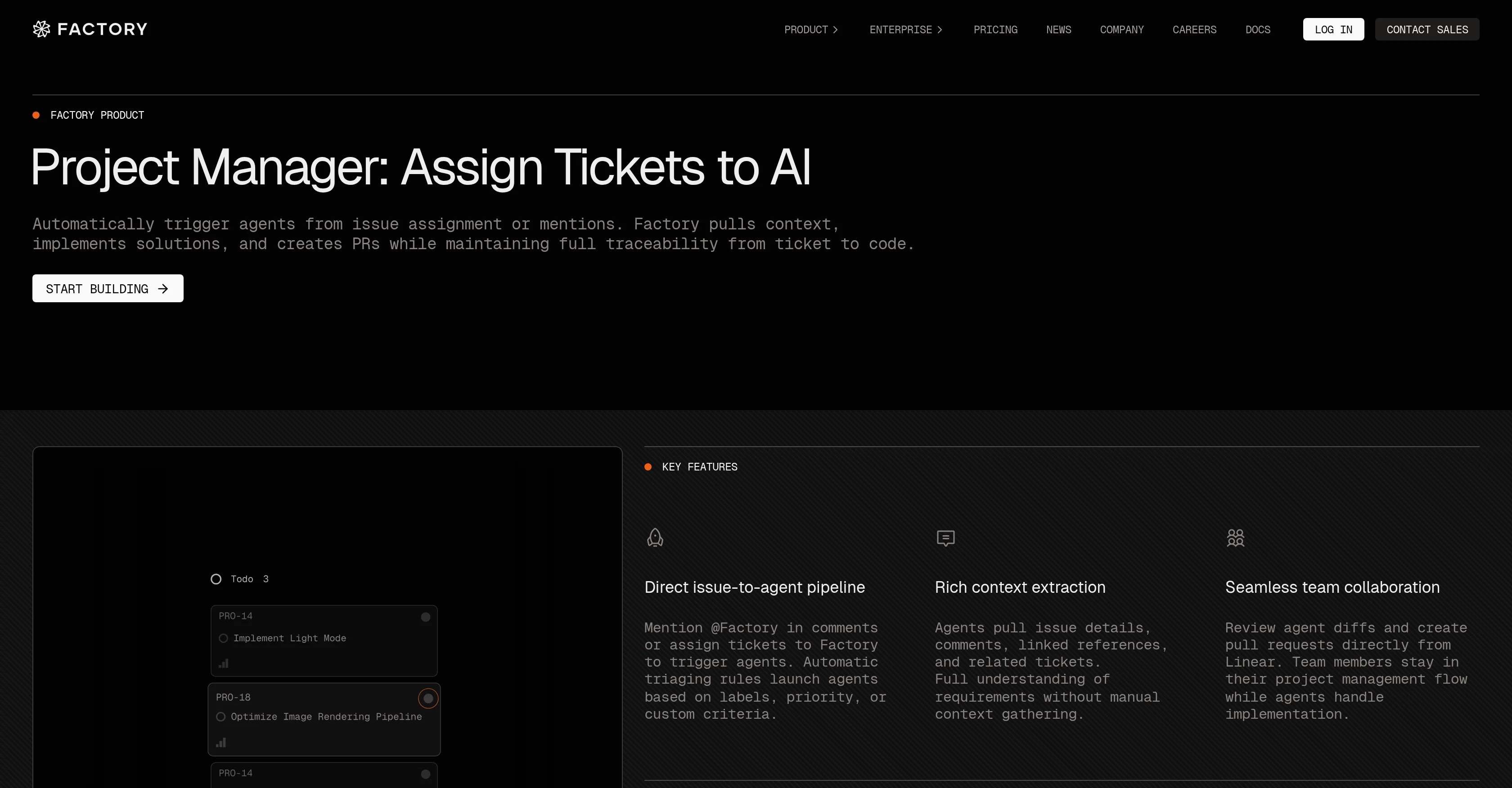 Factory.ai website