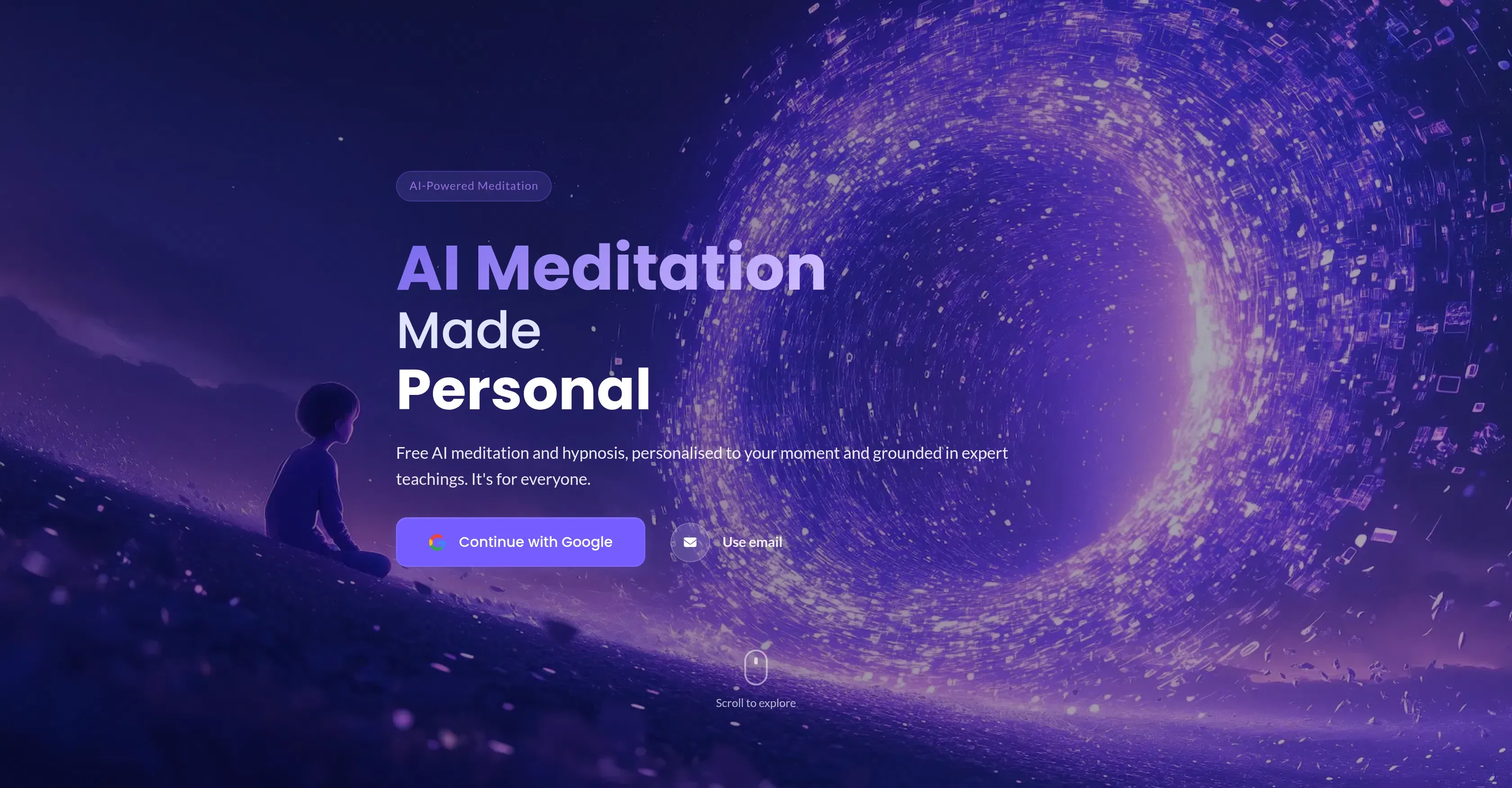 InTheMoment website
