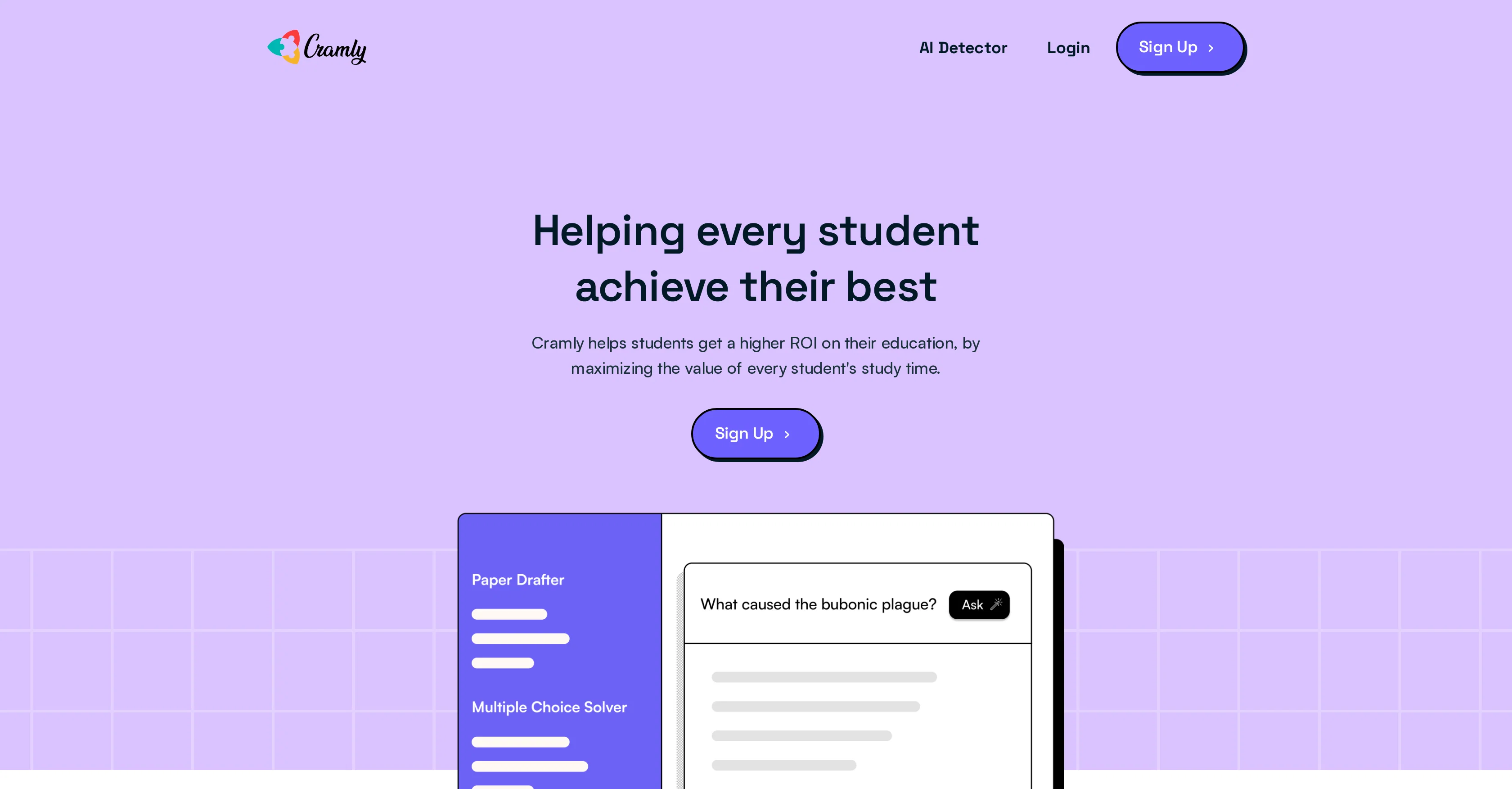 Cramly.ai website