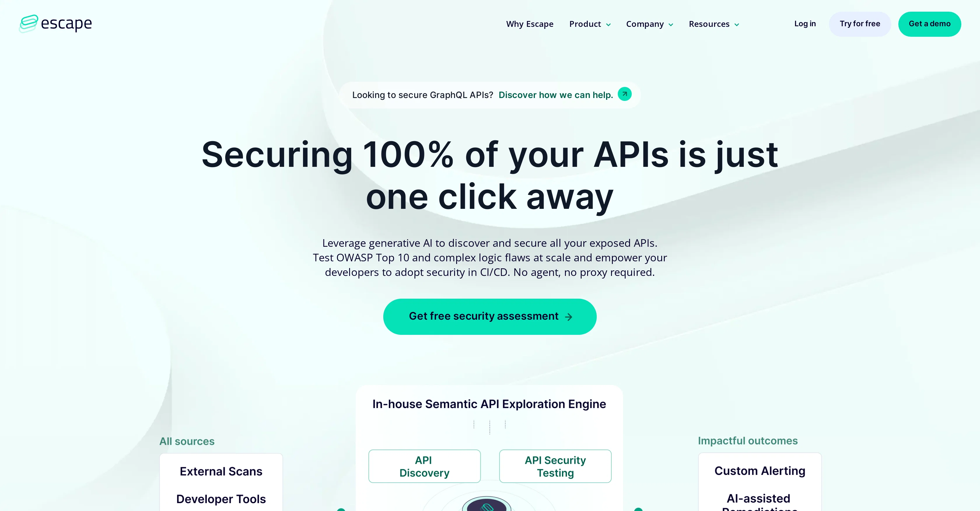 Escape Tech website