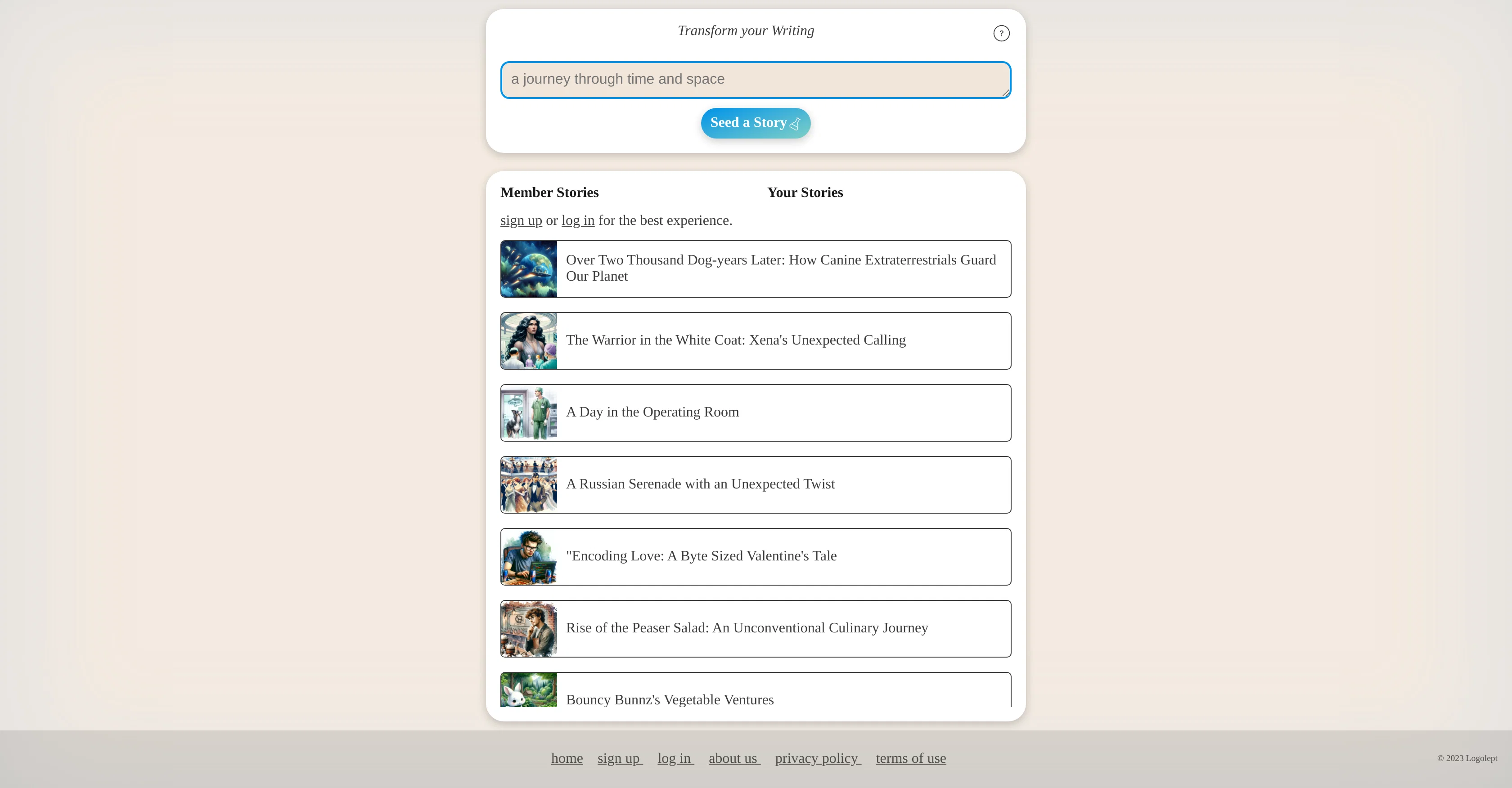Logolept website