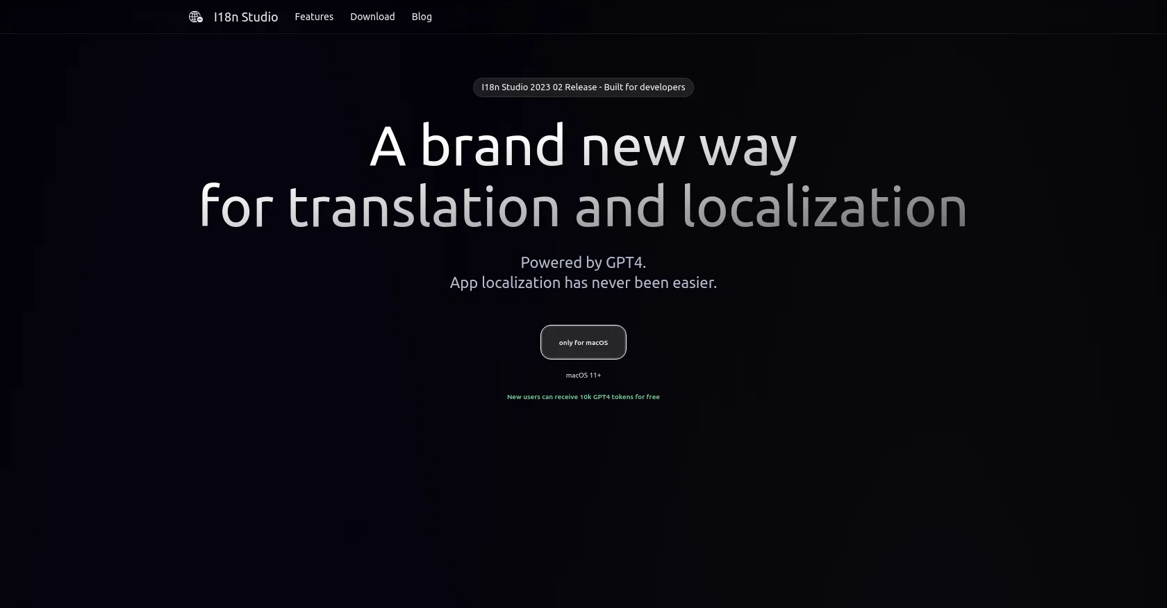 I18n Studio website