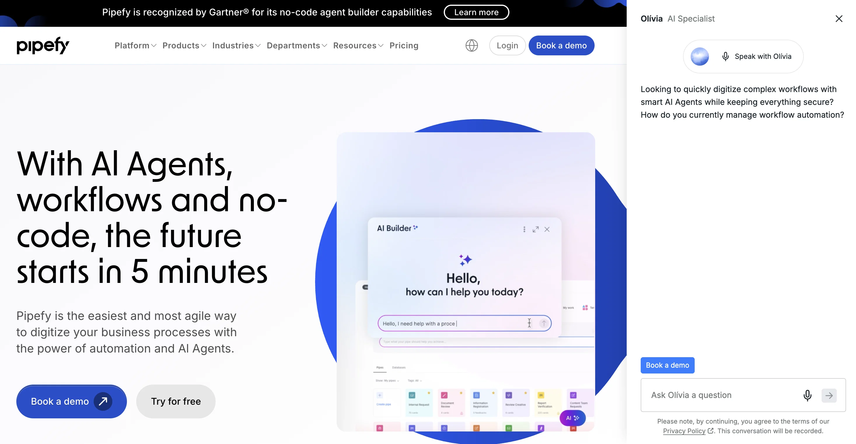 Pipefy website