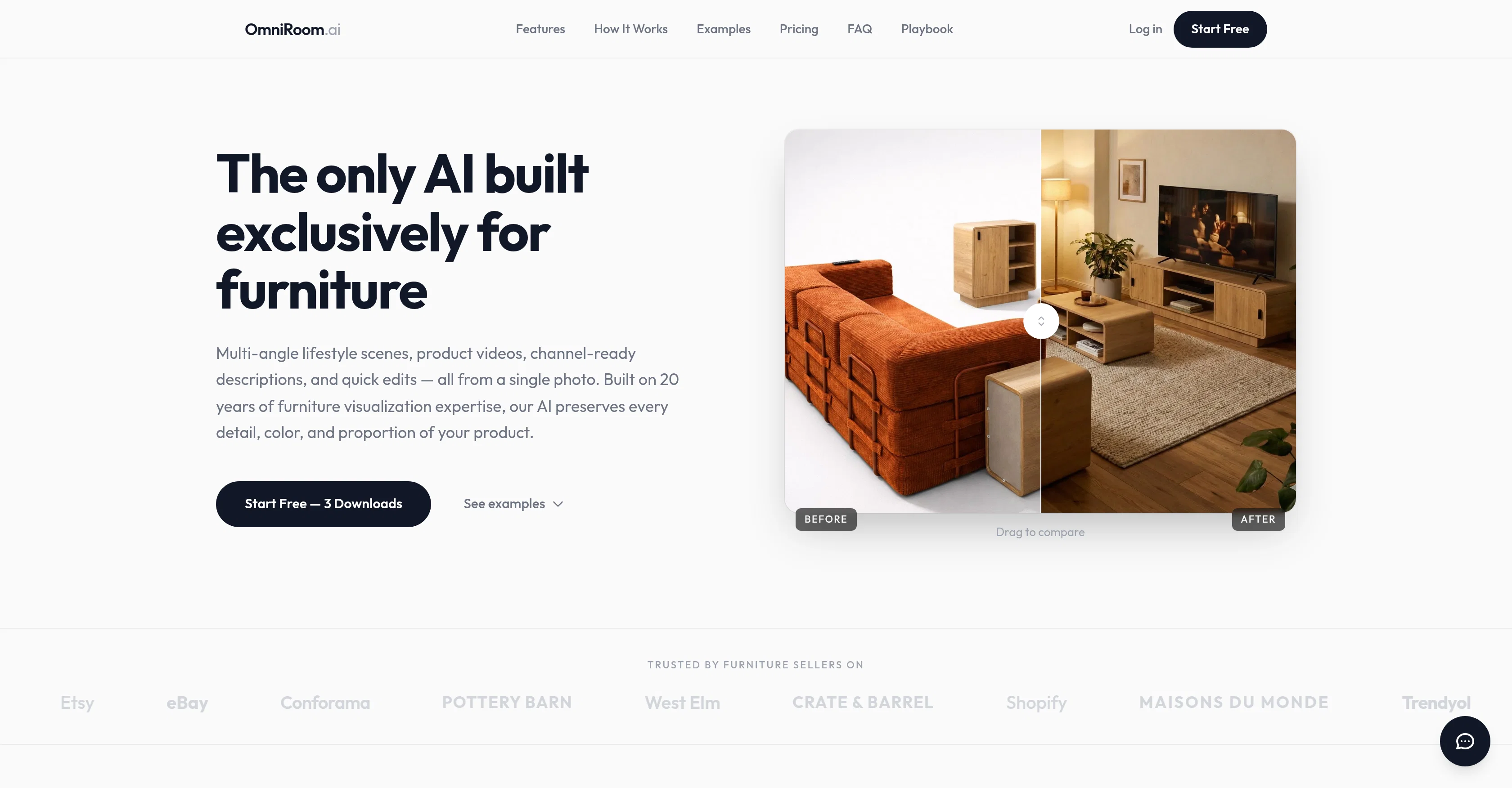 OmniRoom website
