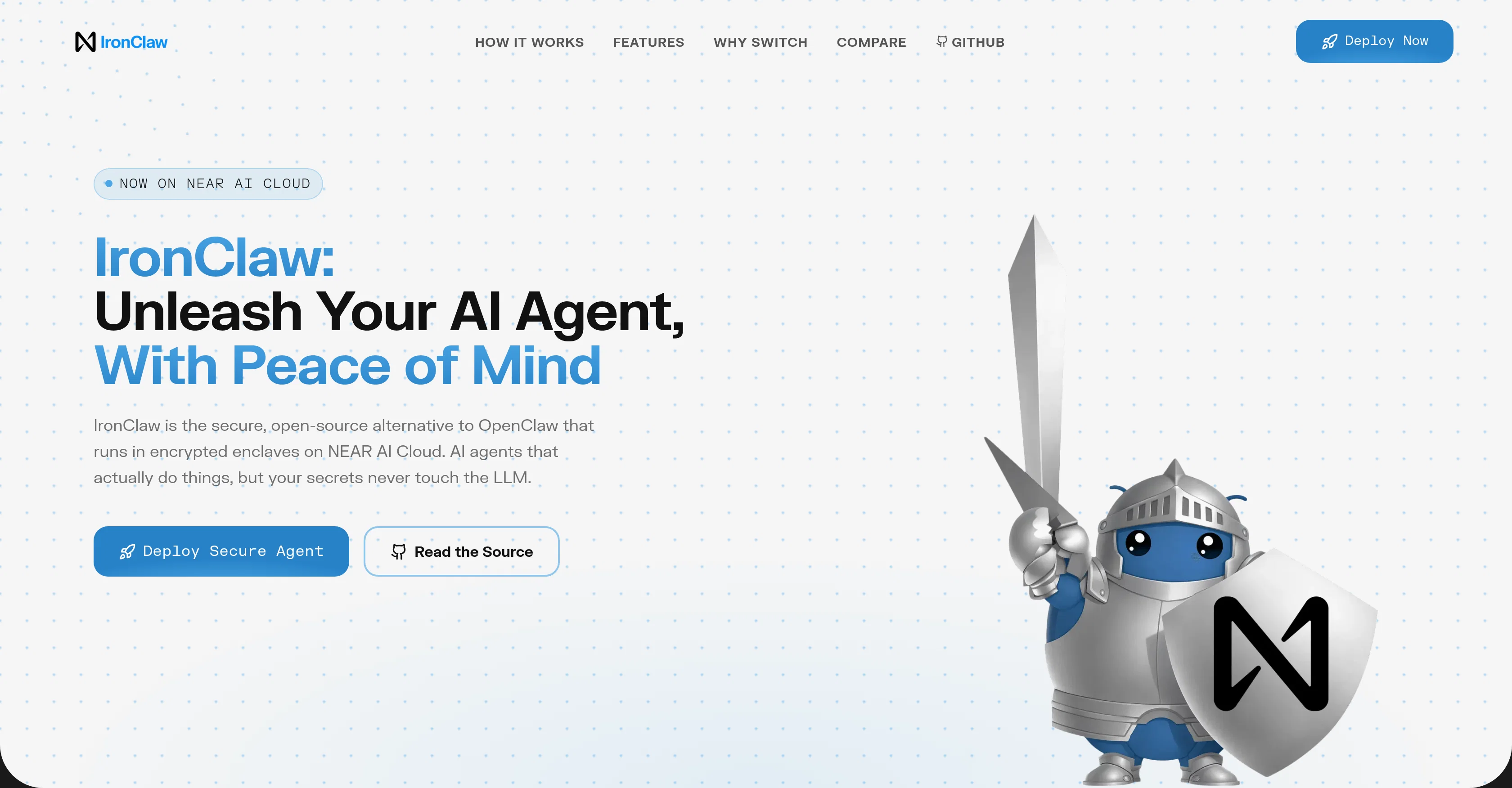 IronClaw website