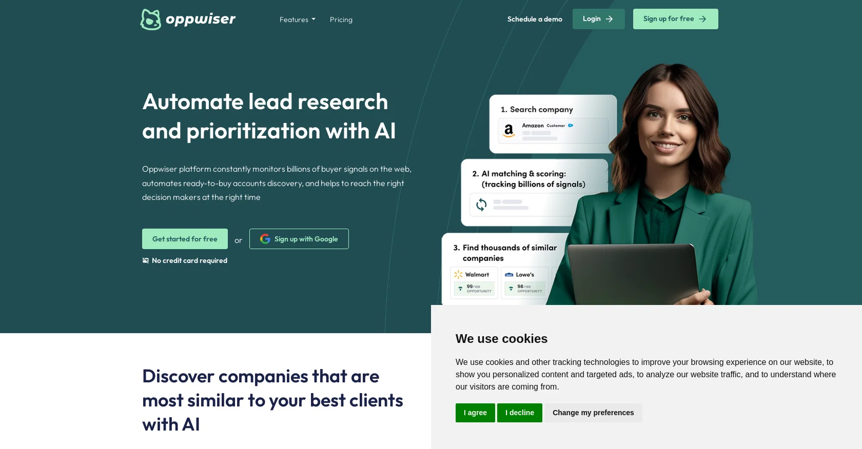 Oppwiser website
