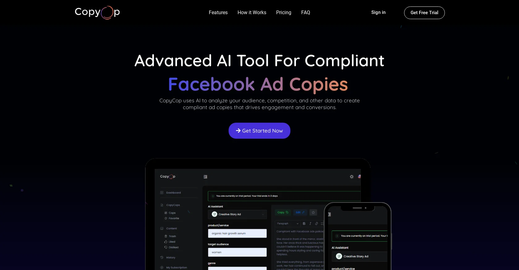 CopyCop website