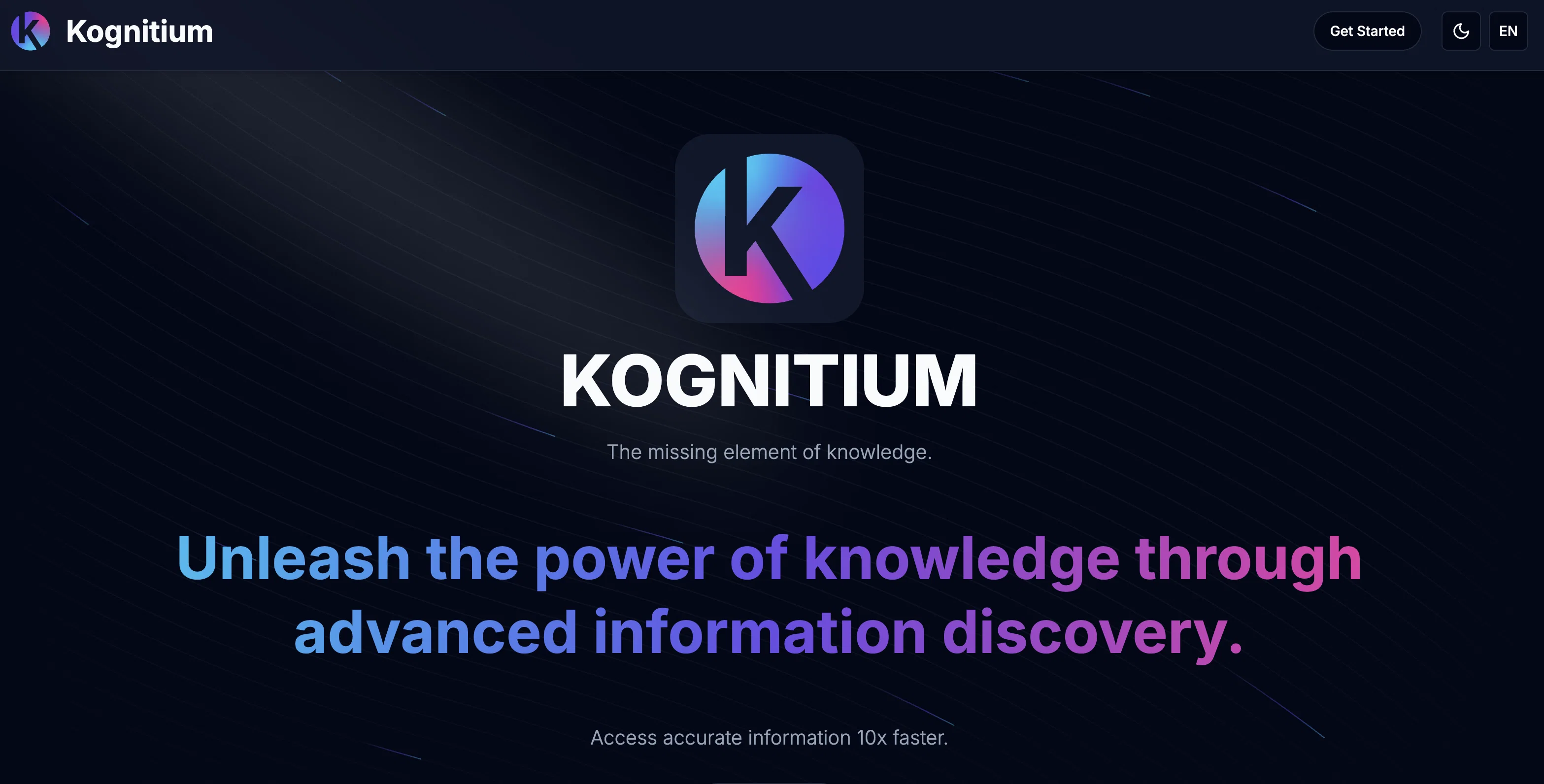 Kognitium website