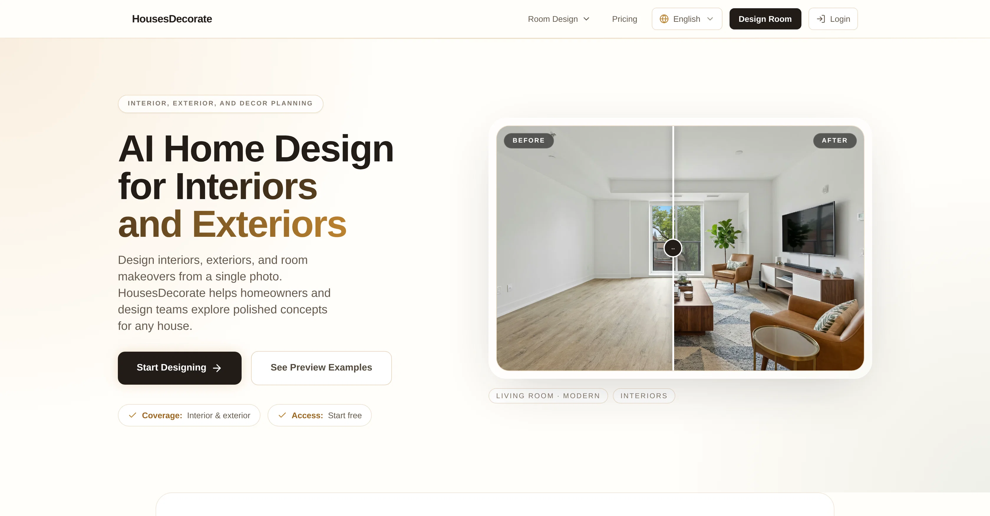 HousesDecorate website
