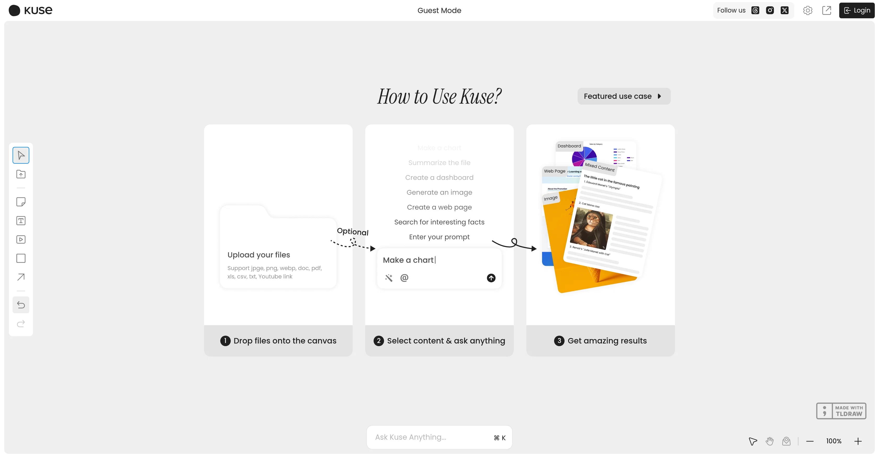 Kuse website