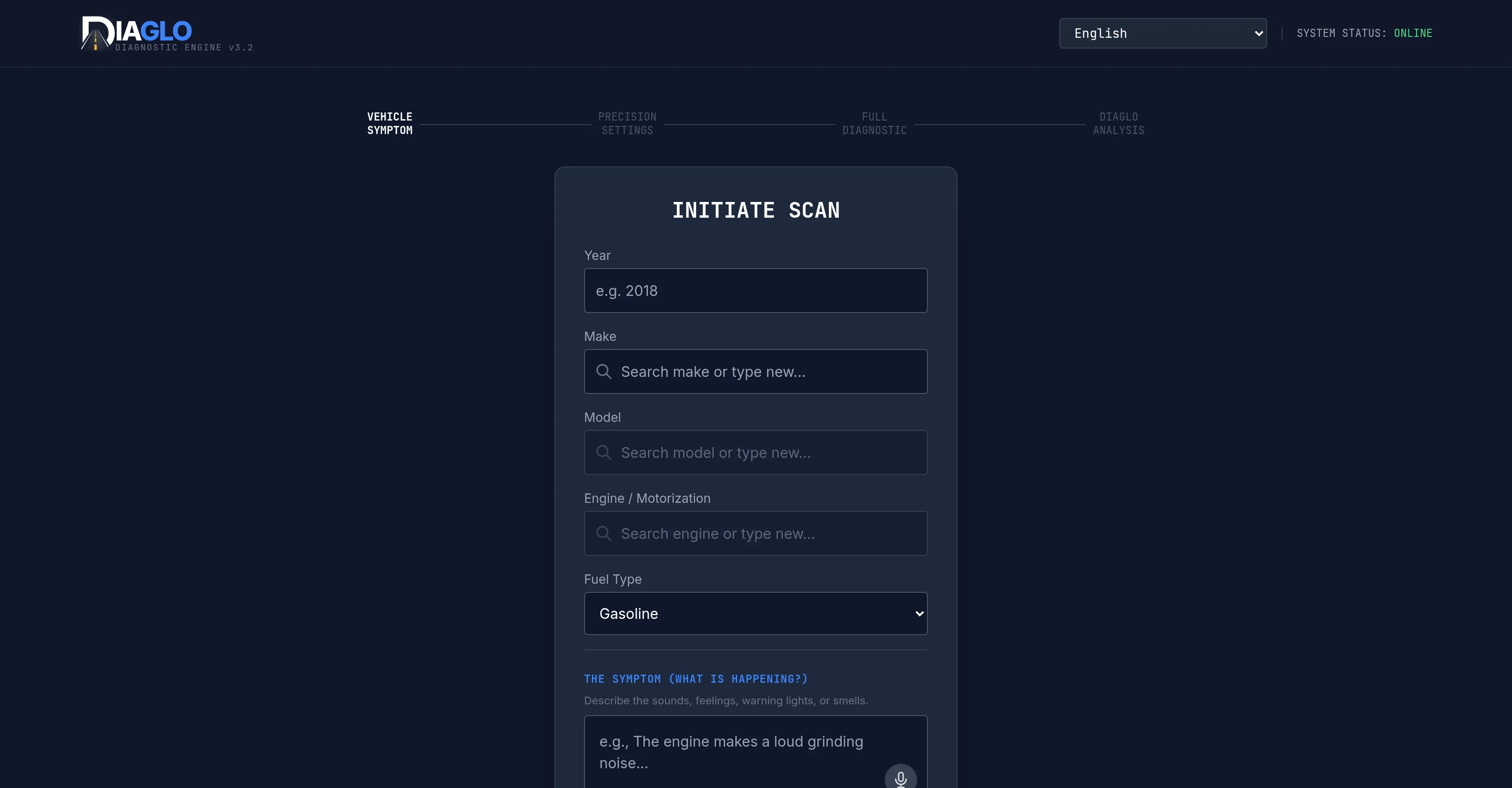 DIAGLO website