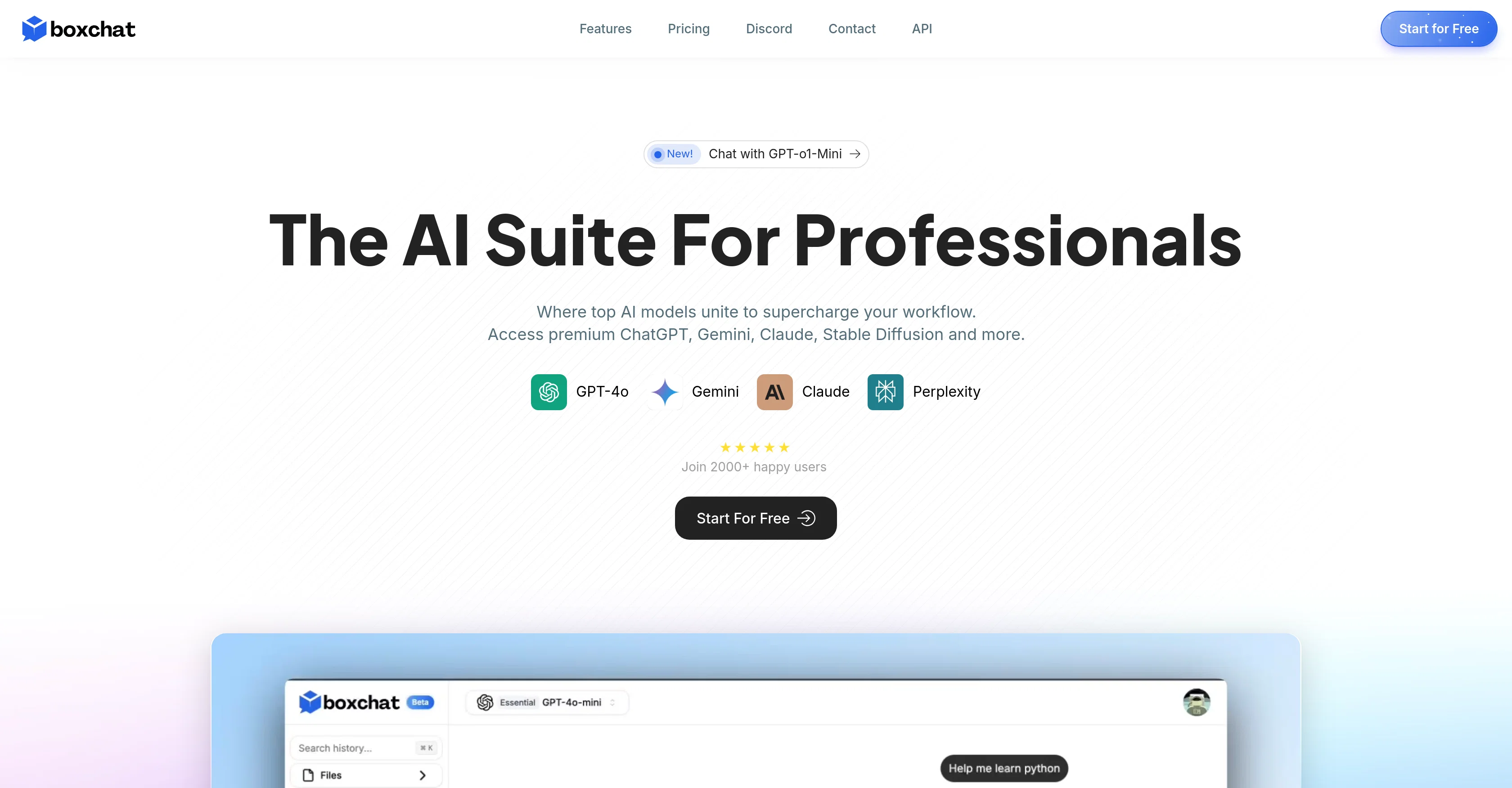 Boxchat website