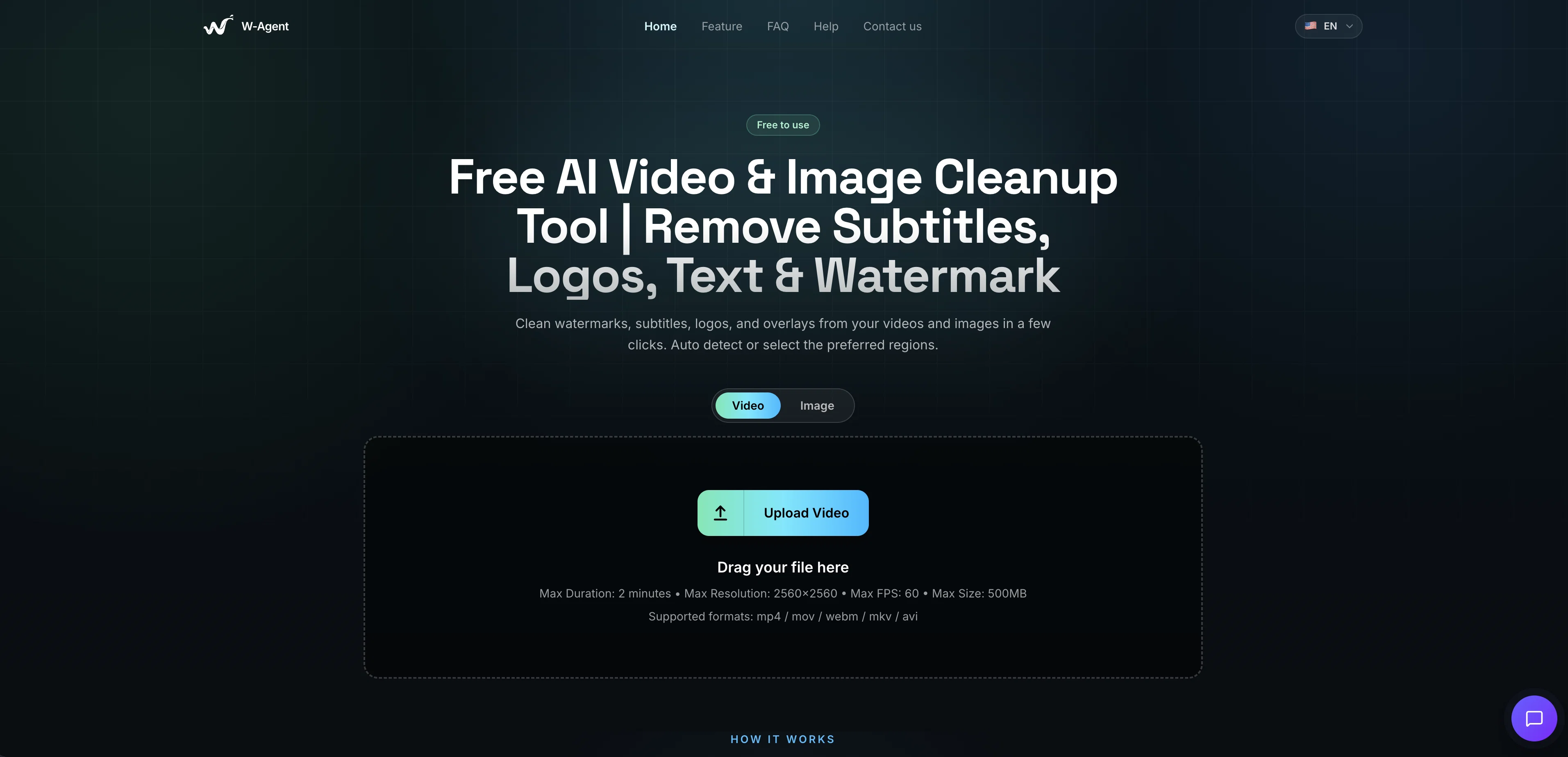 W-Agent website
