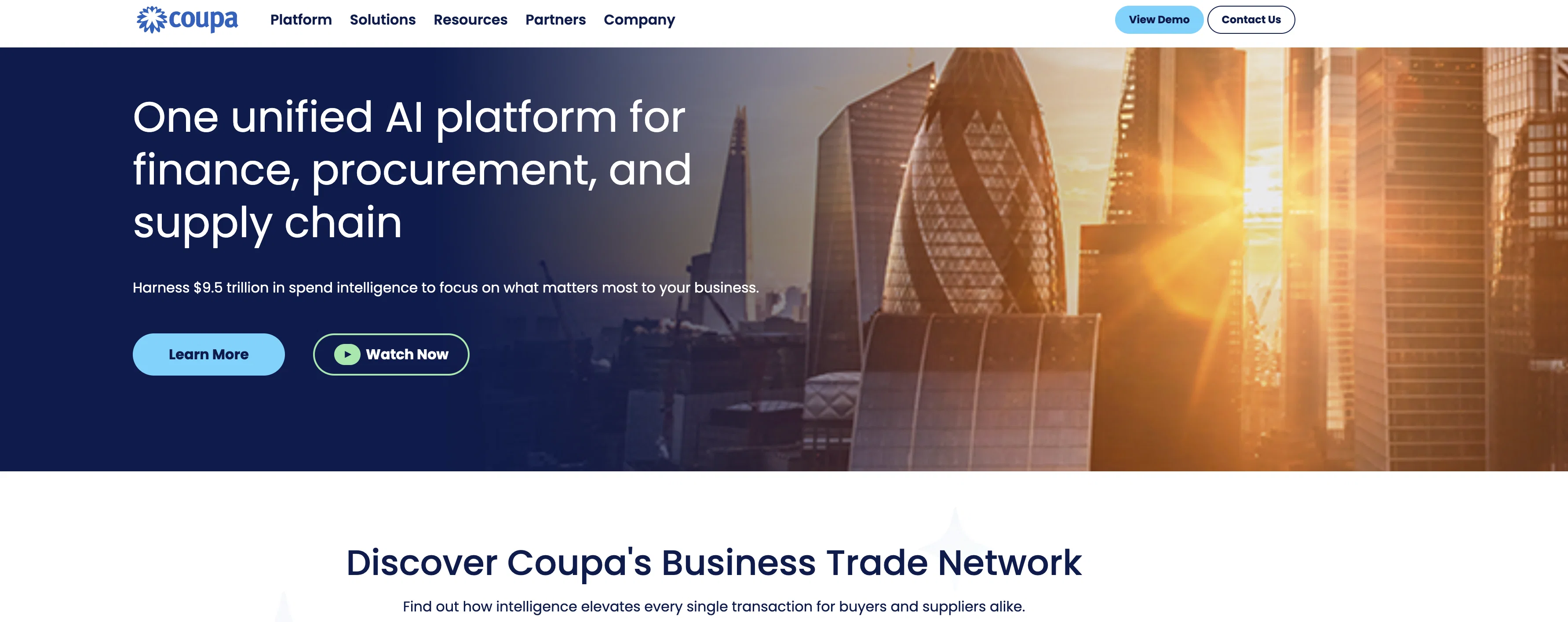 Ask Cassie by Coupa website