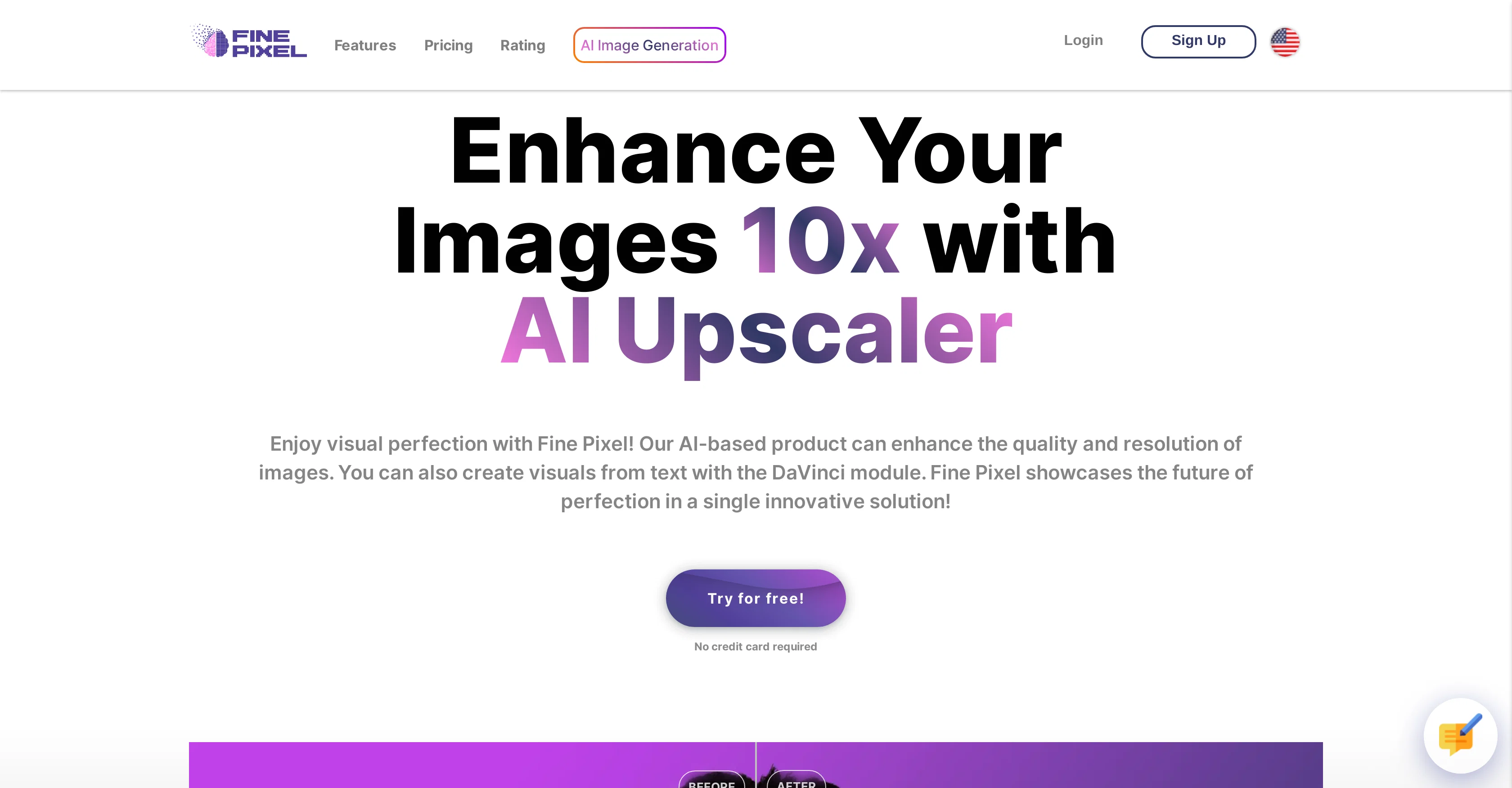 Fine Pixel website
