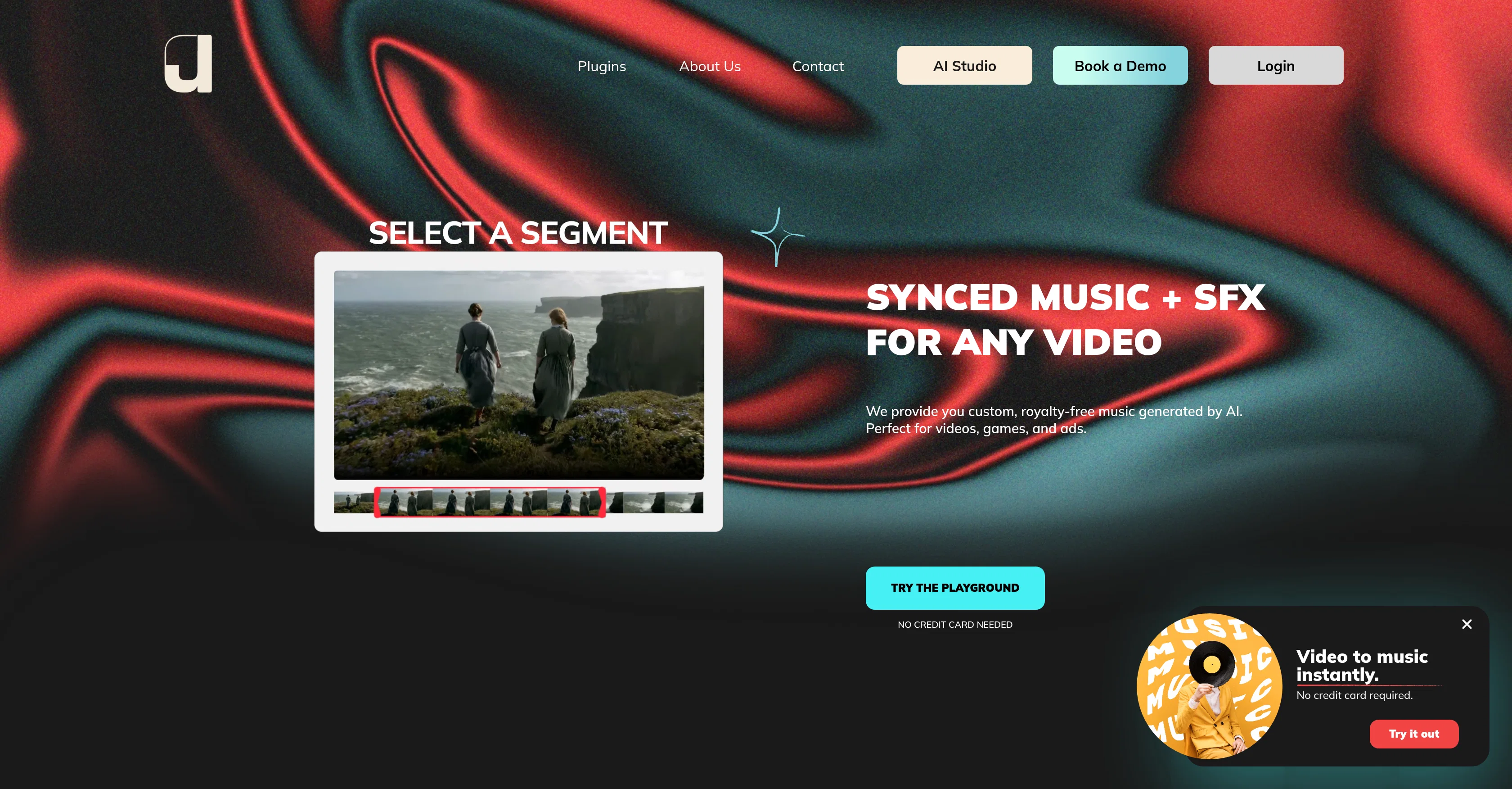 Audiomatic.io website