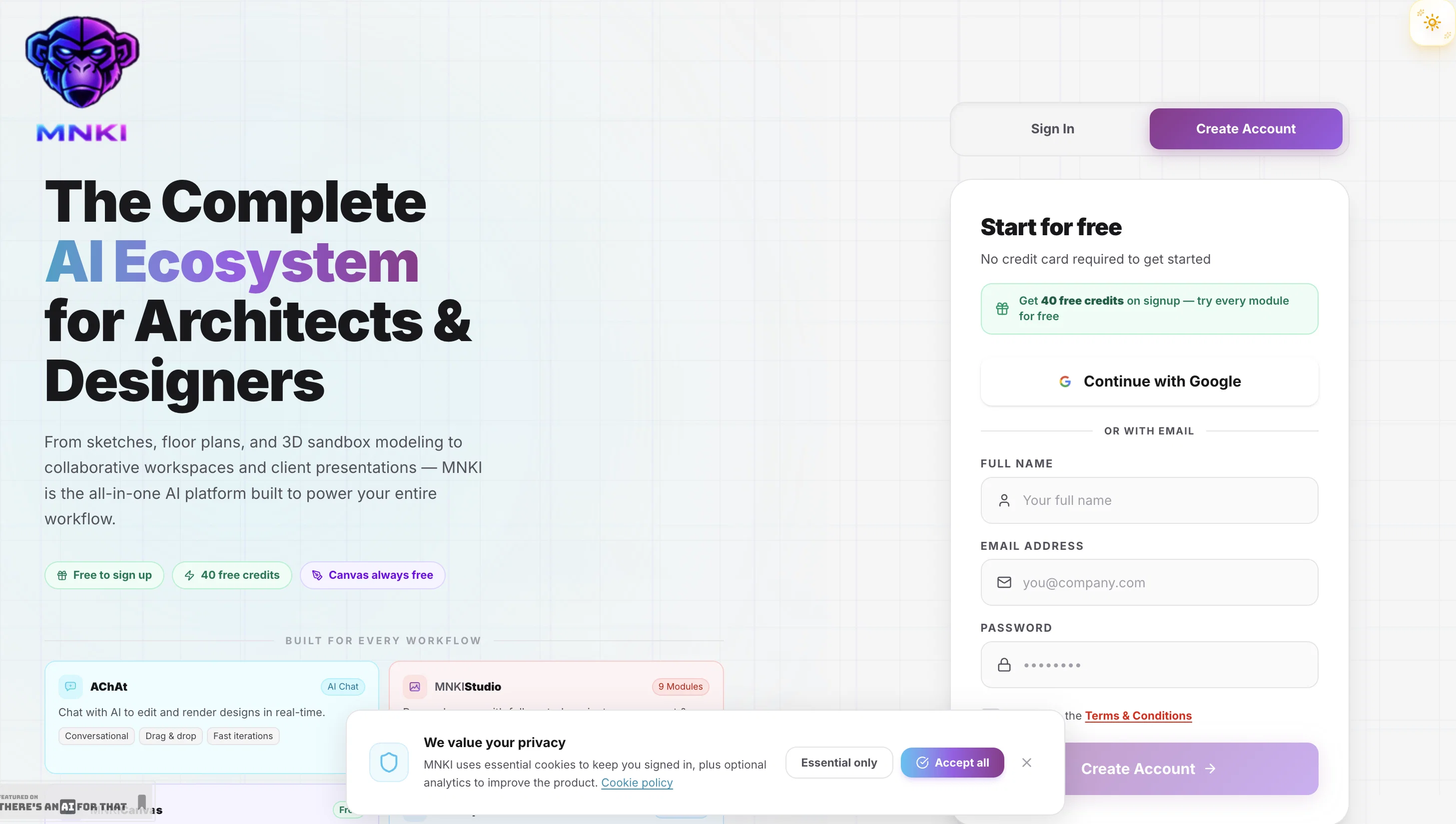 MNKI website