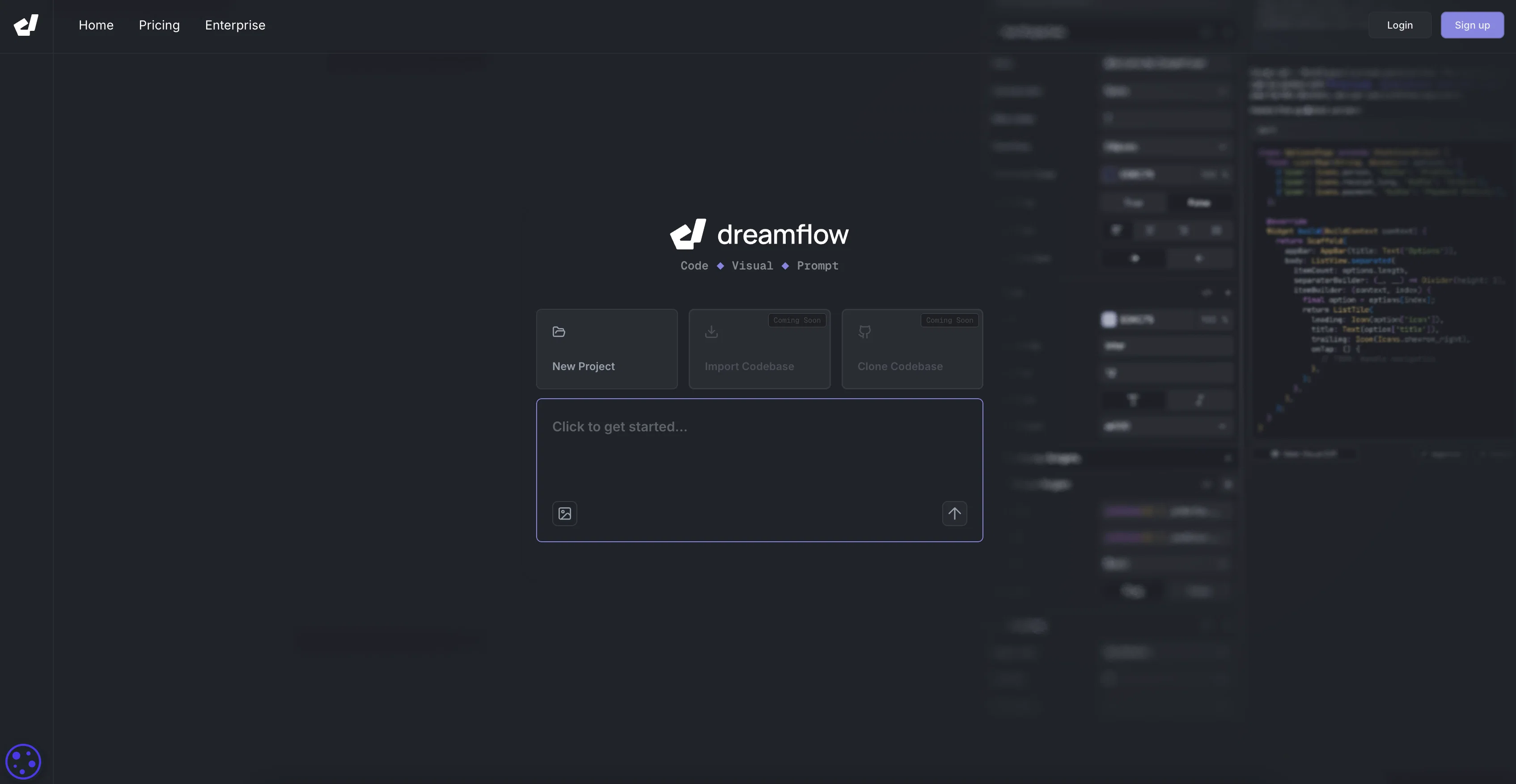 Dreamflow website