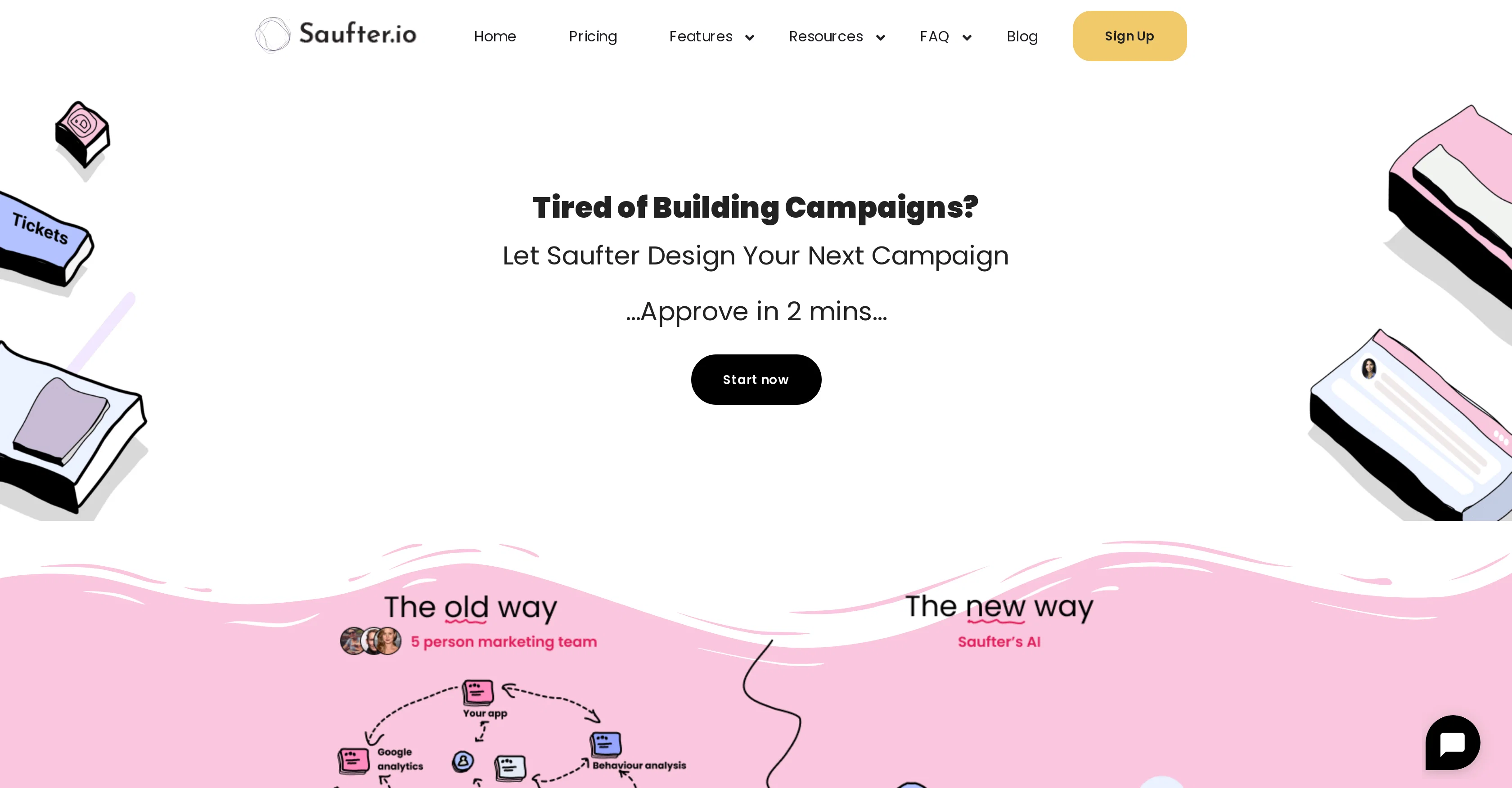 Saufter website