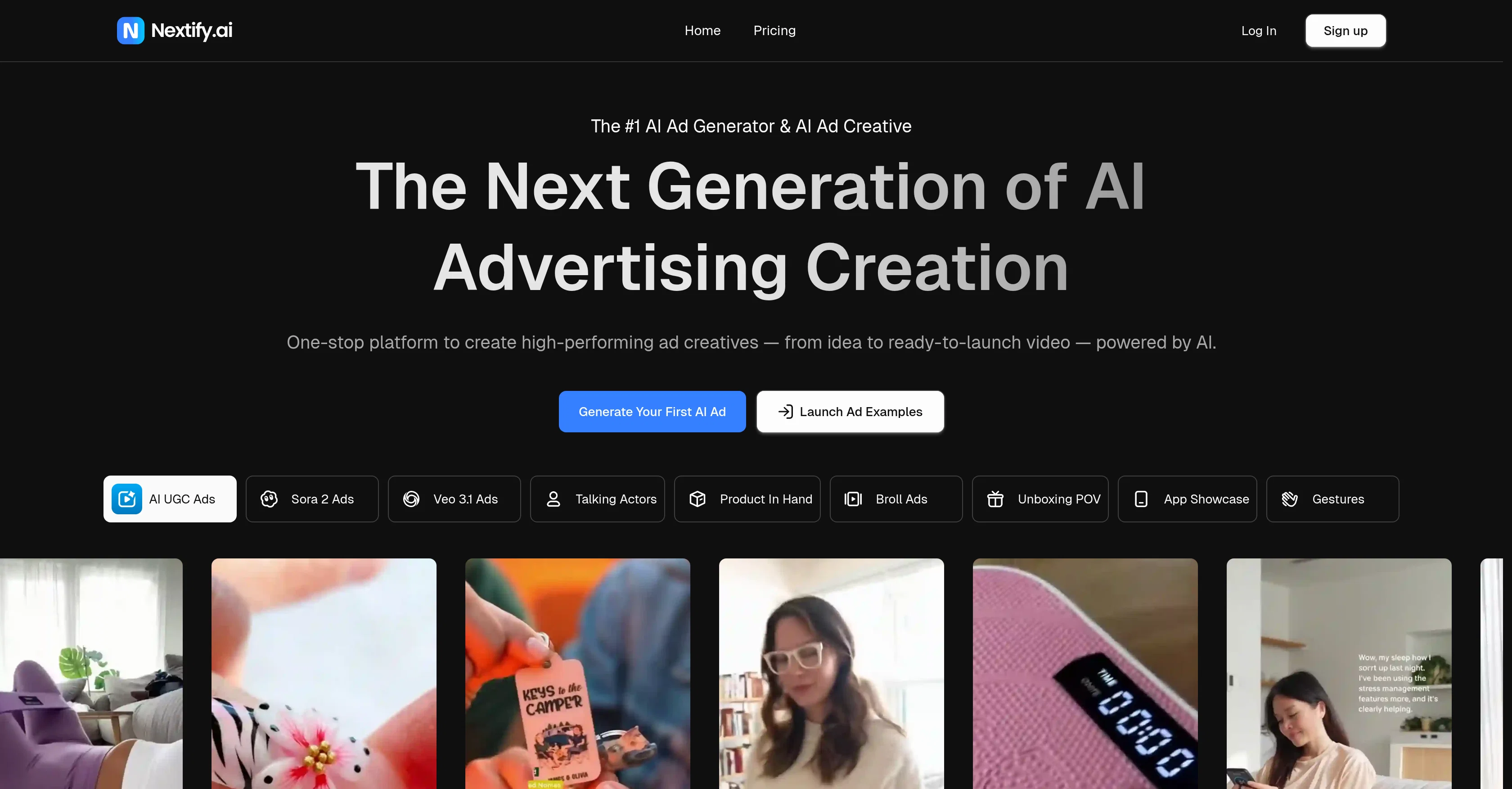 Nextify.ai website