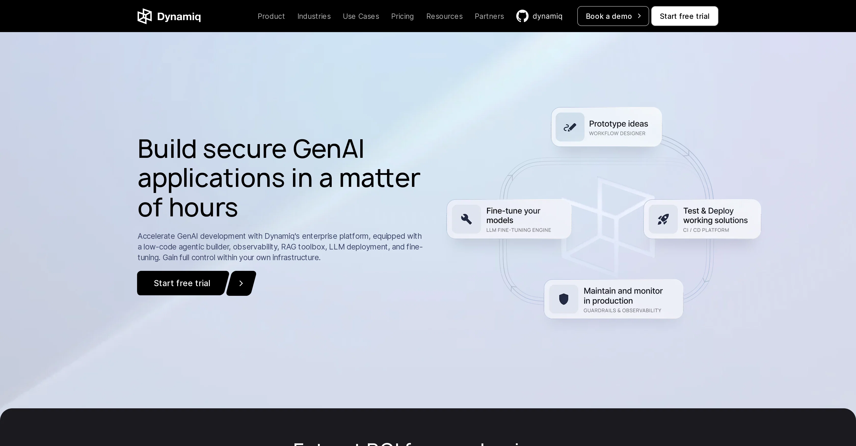 Dynamiq website