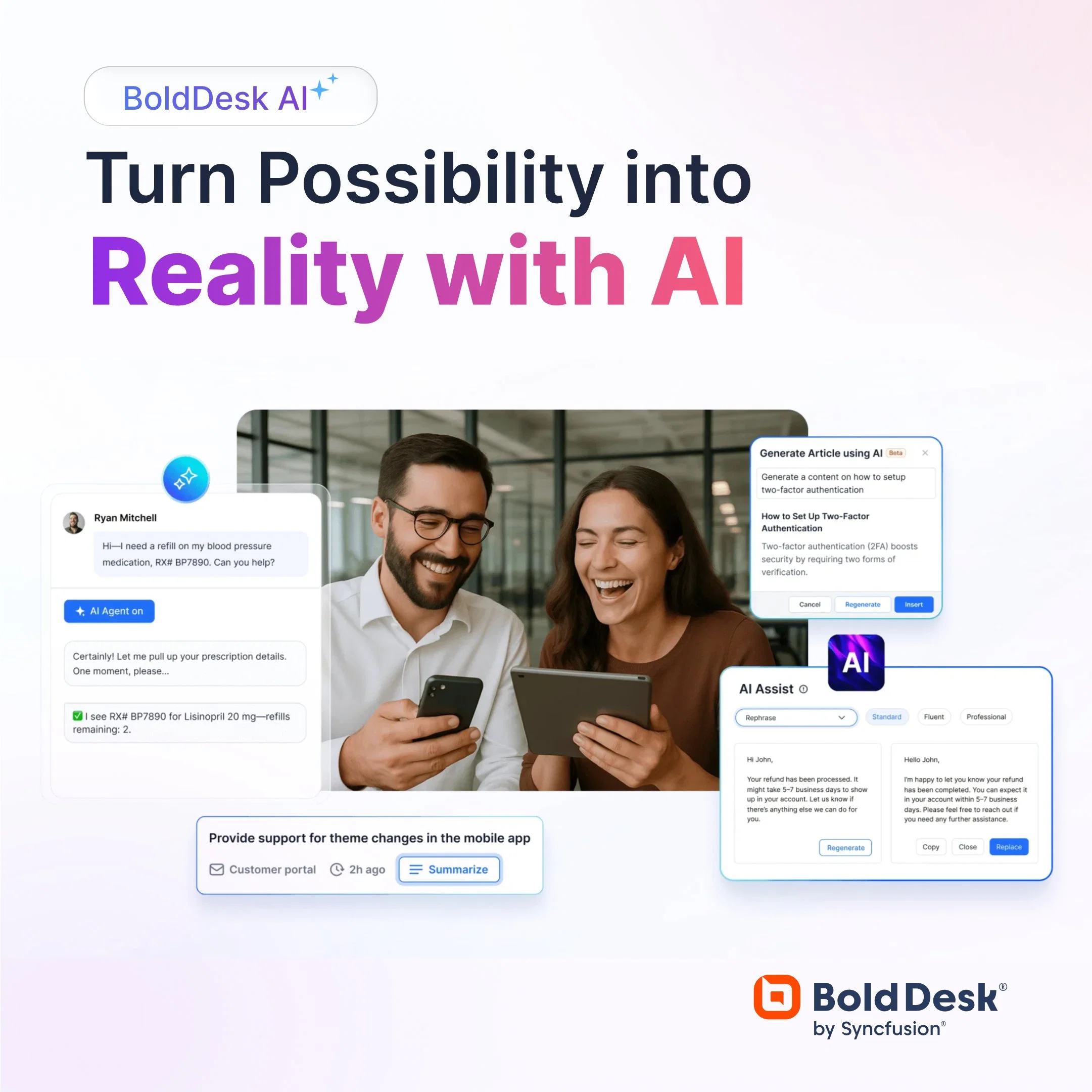 BoldDesk website