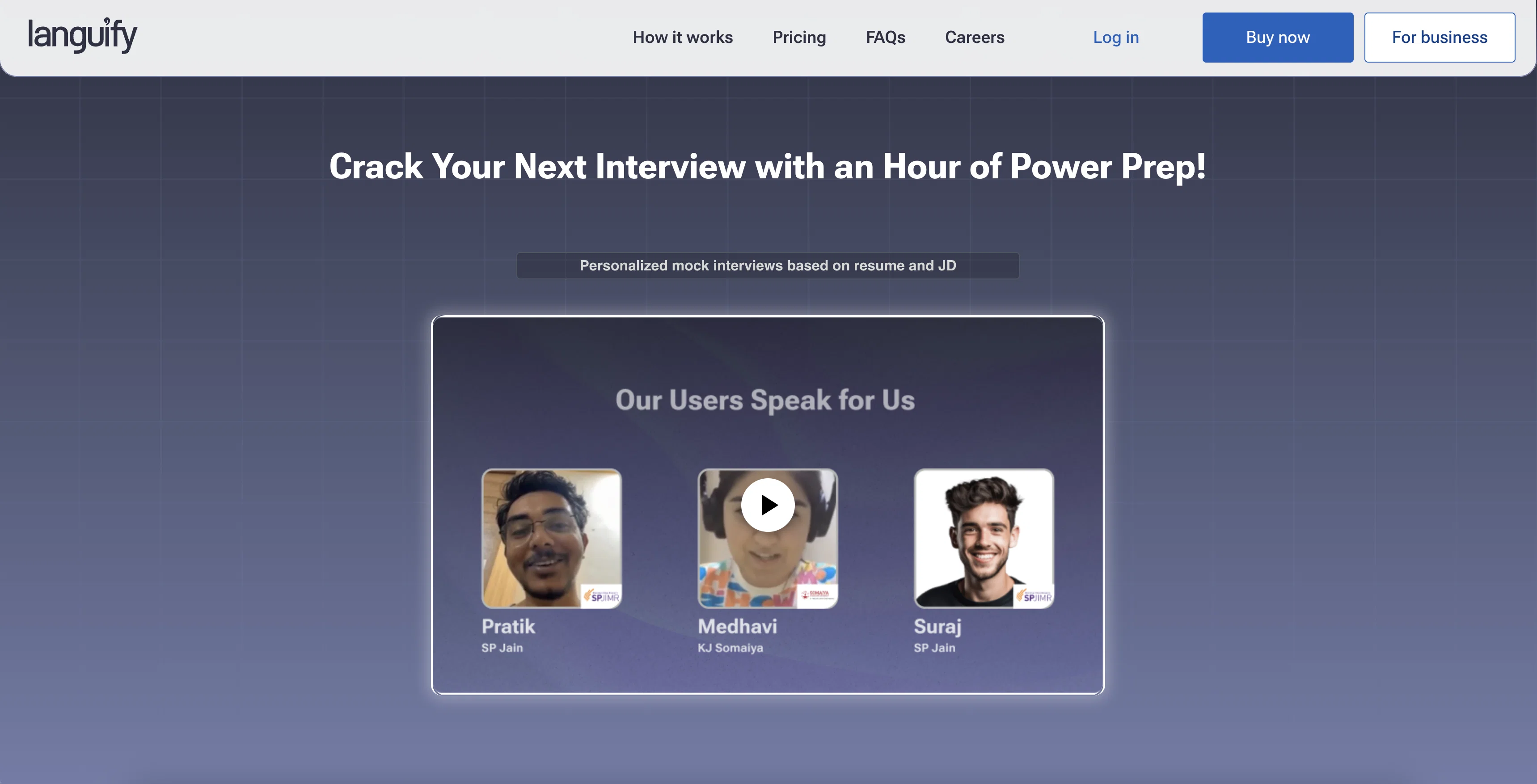 Languify website