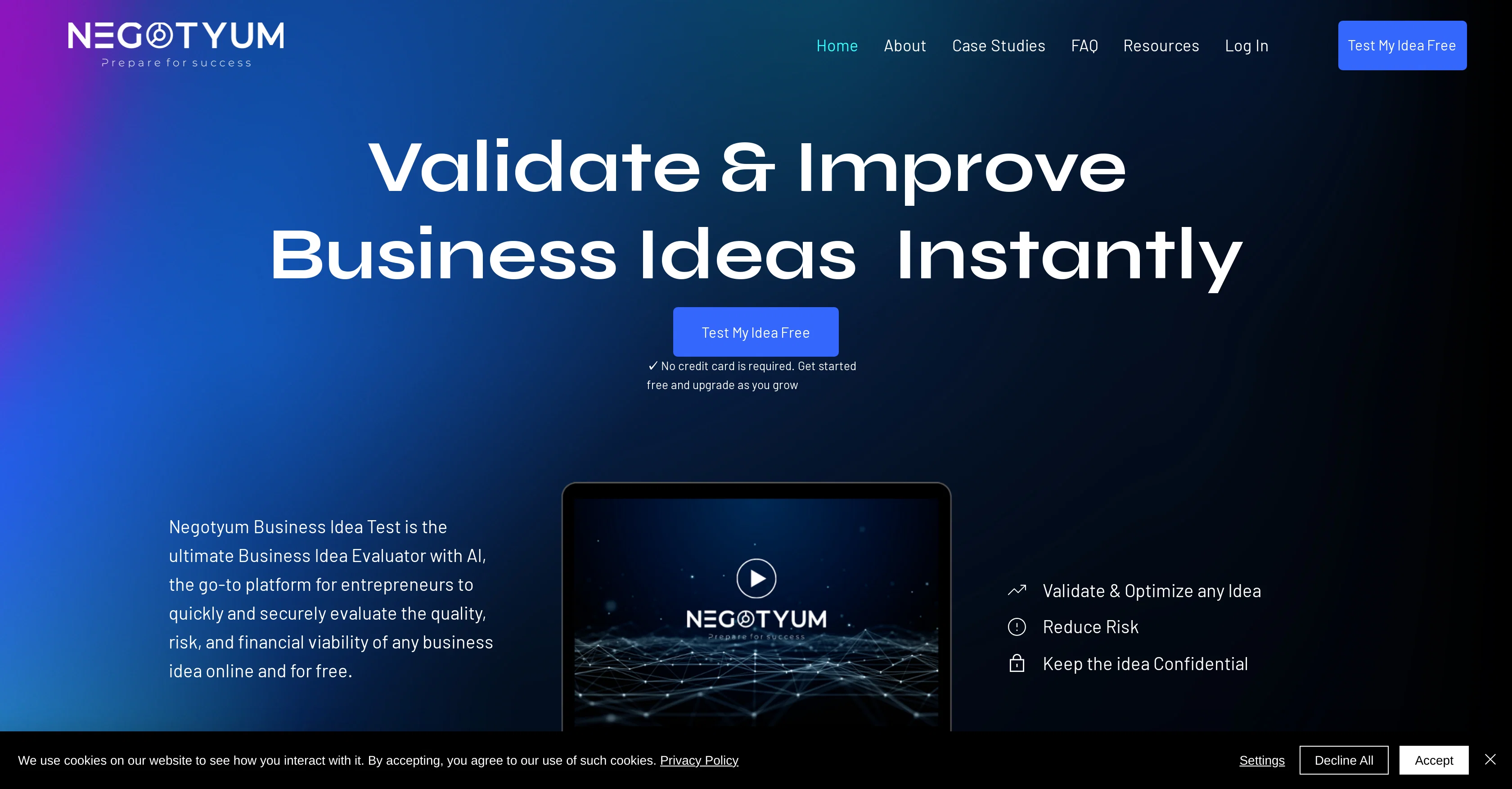 Negotyum website