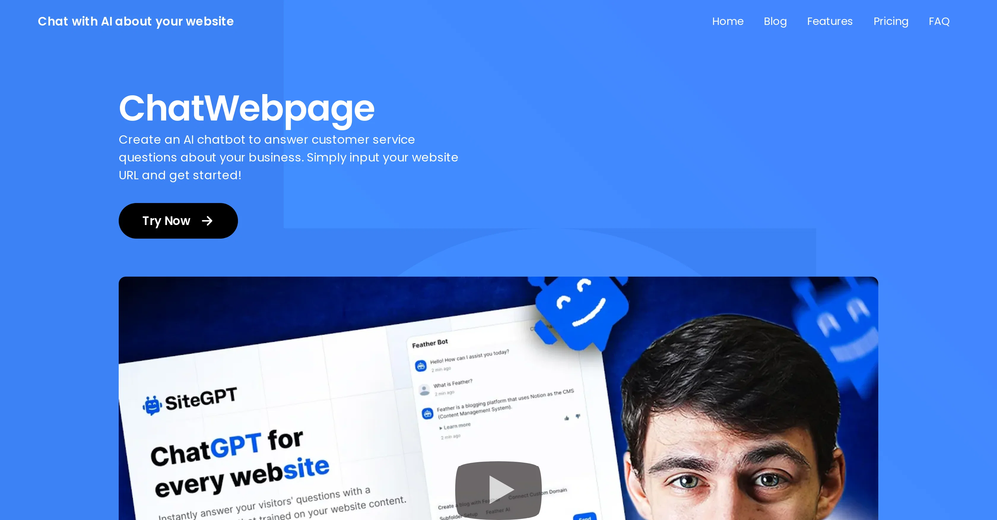 ChatWebpage website