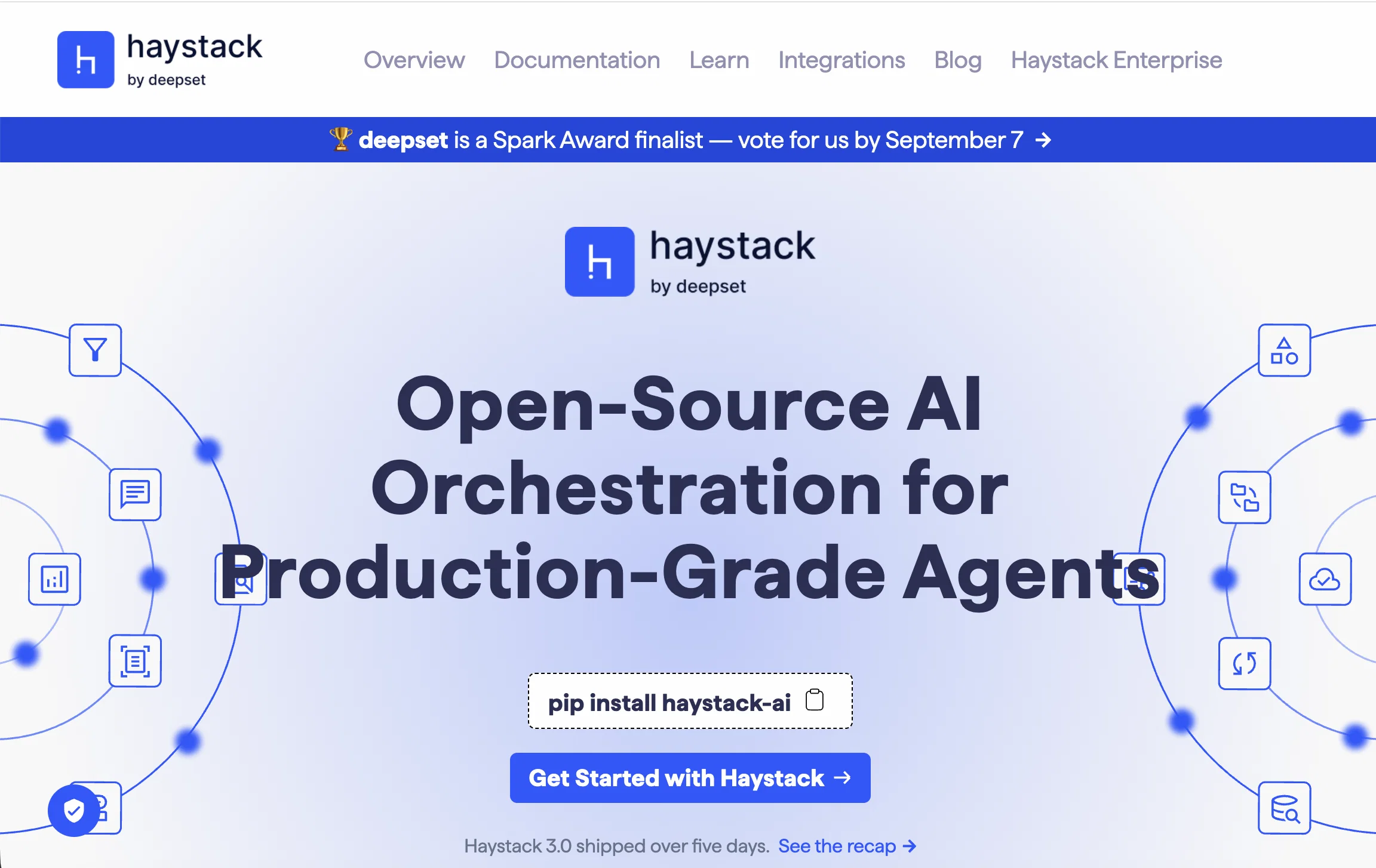 Haystack website