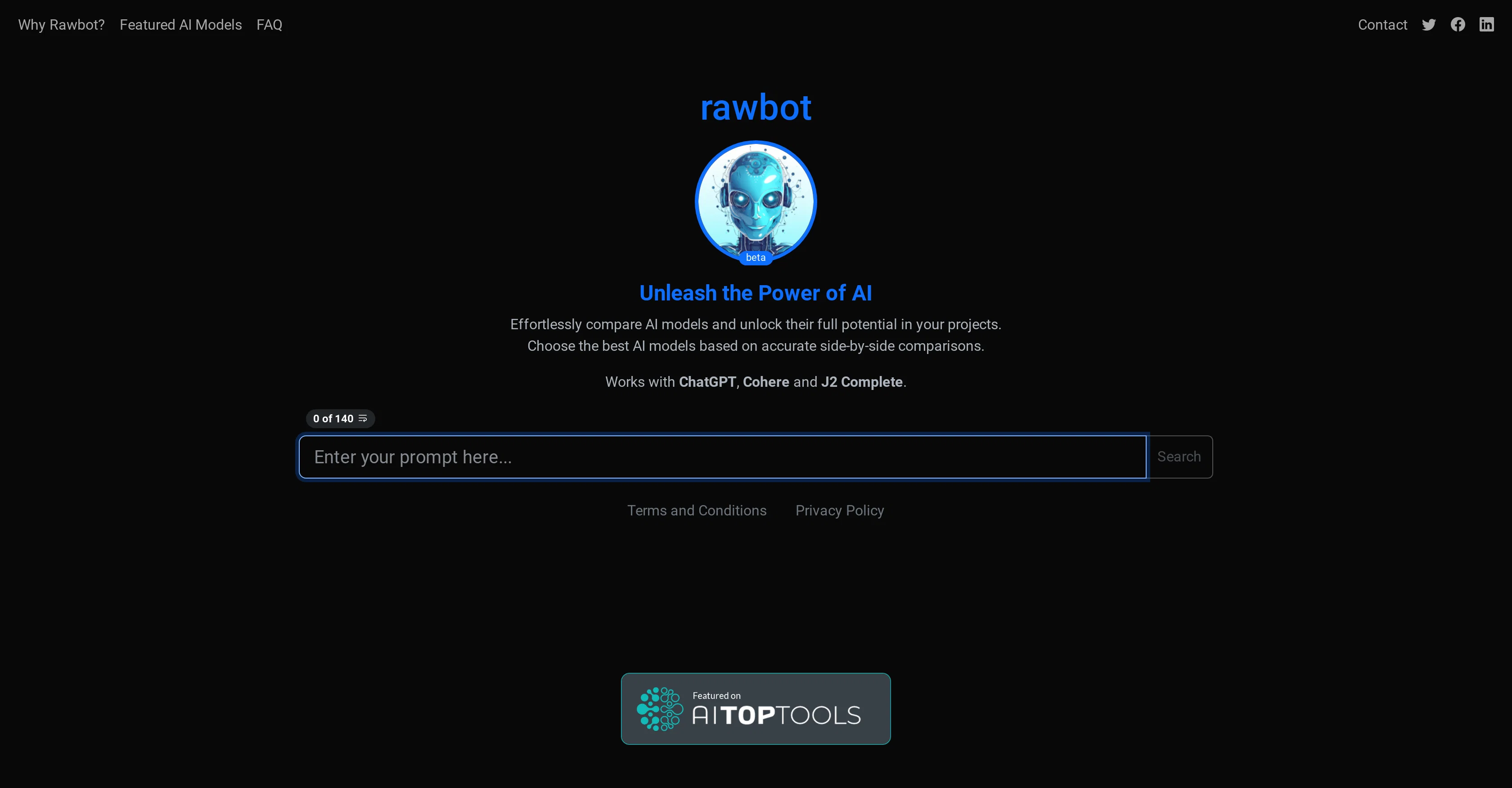 Rawbot website