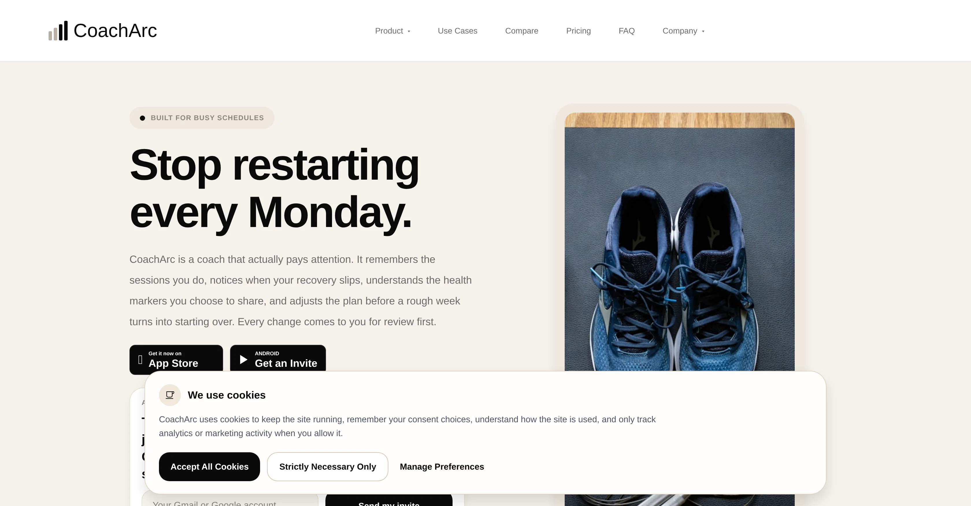 CoachArc website