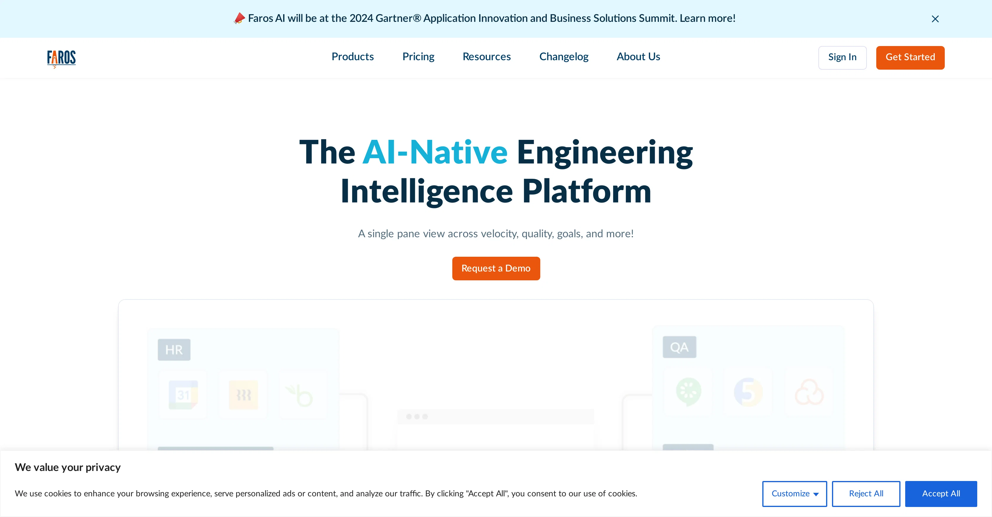 Faros website