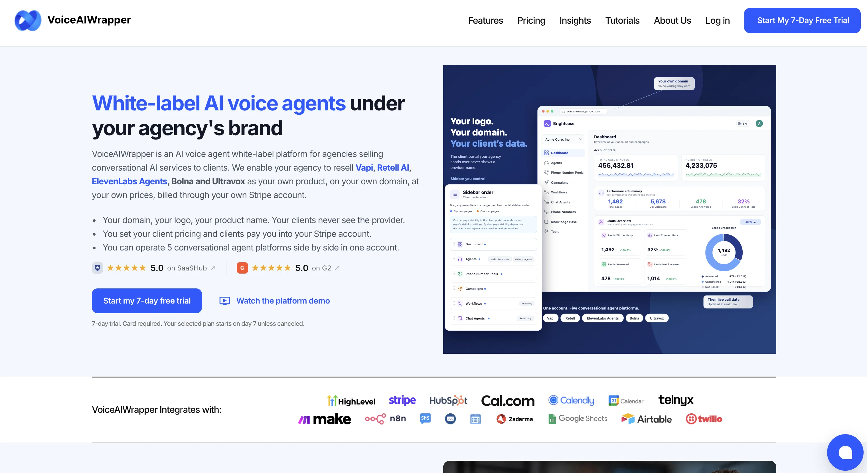 VoiceAIWrapper website