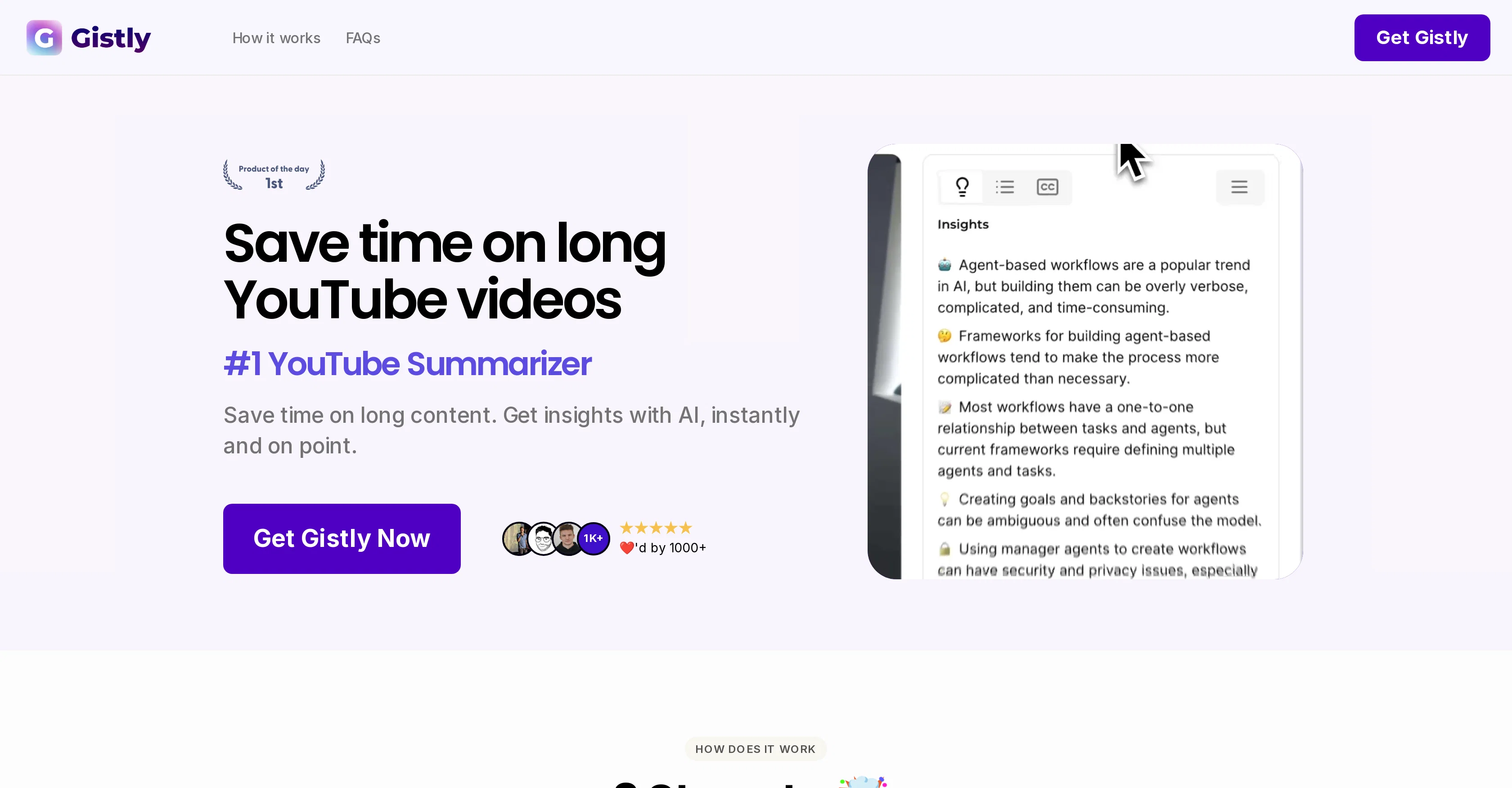 Gistly website