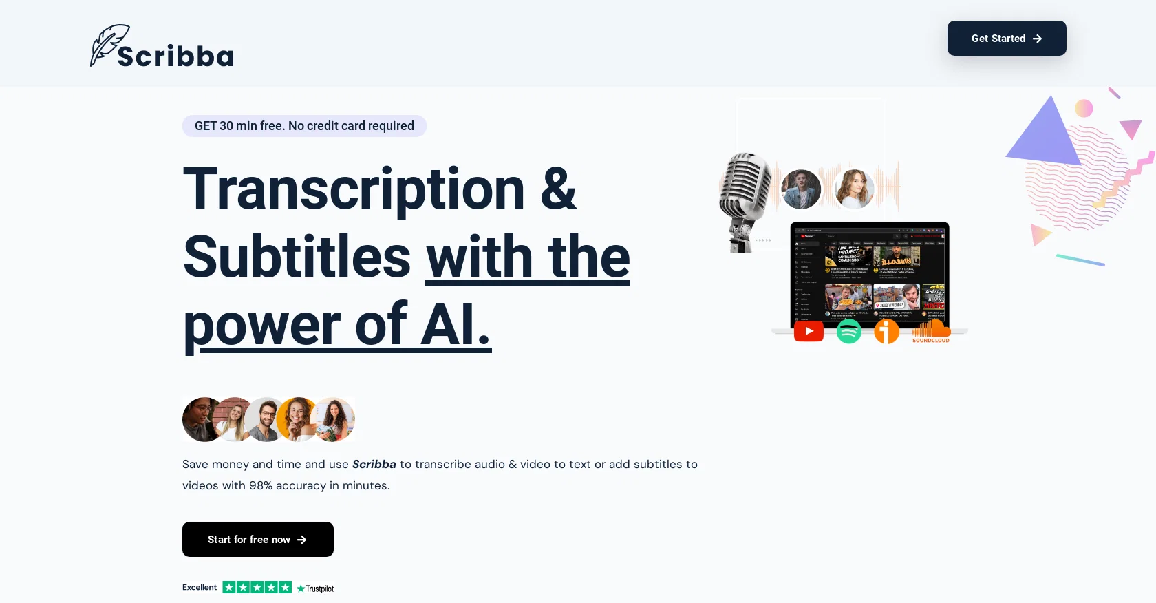 Scribba website