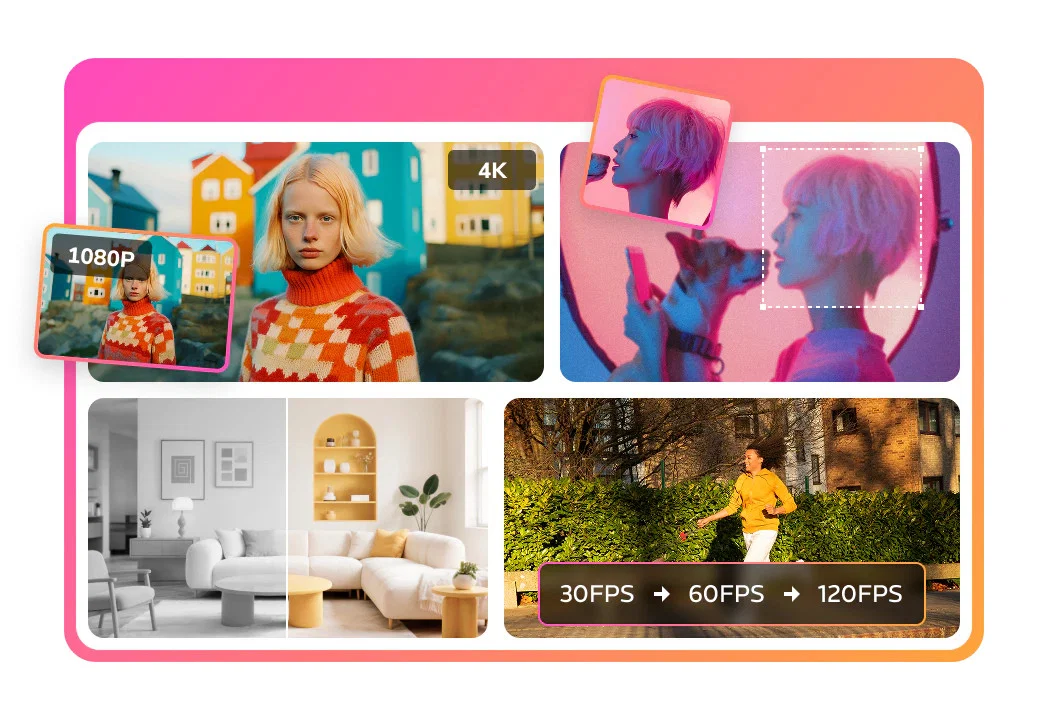 Any Video Converter | AI Video Enhancer website