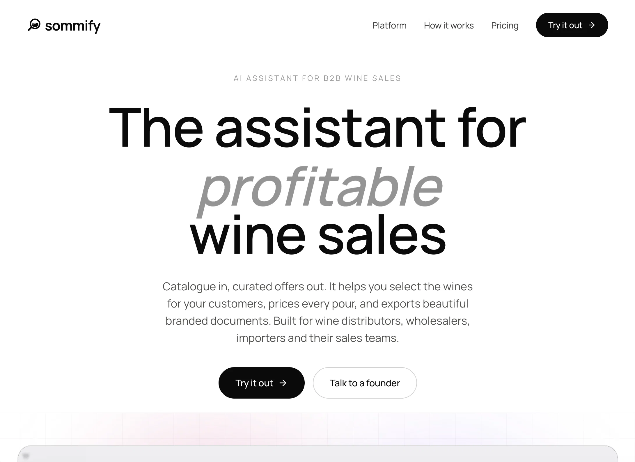 Sommify website